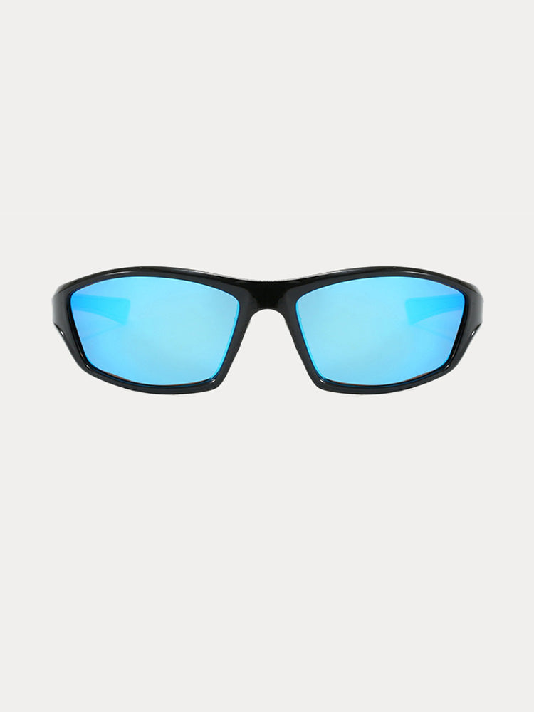 Rectangle Shade Outdoor Cycling Polarized Sunglasses - PAT3