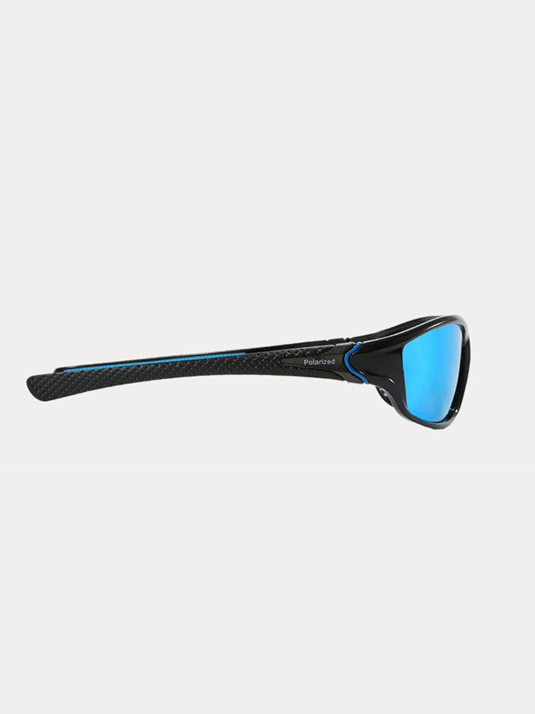 Rectangle Shade Outdoor Cycling Polarized Sunglasses - PAT3