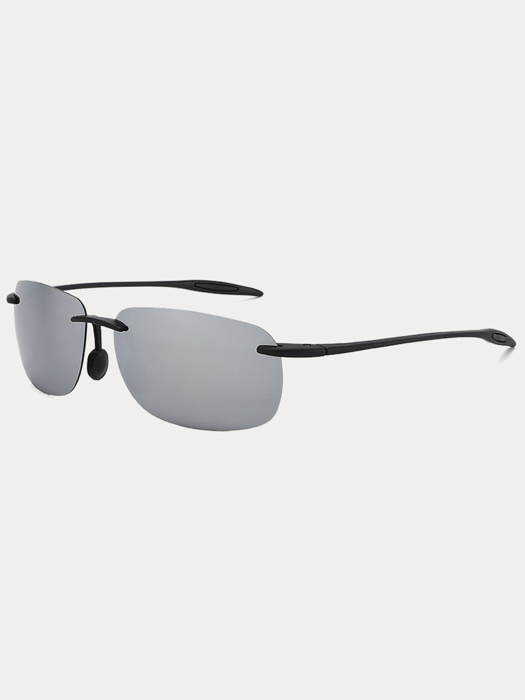 Unisex Rimless TR90 Polarized Sunglasses - PAT3
