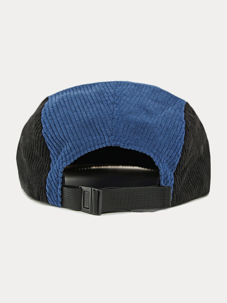 Trendy Contrast Color Corduroy Cap - PAT6