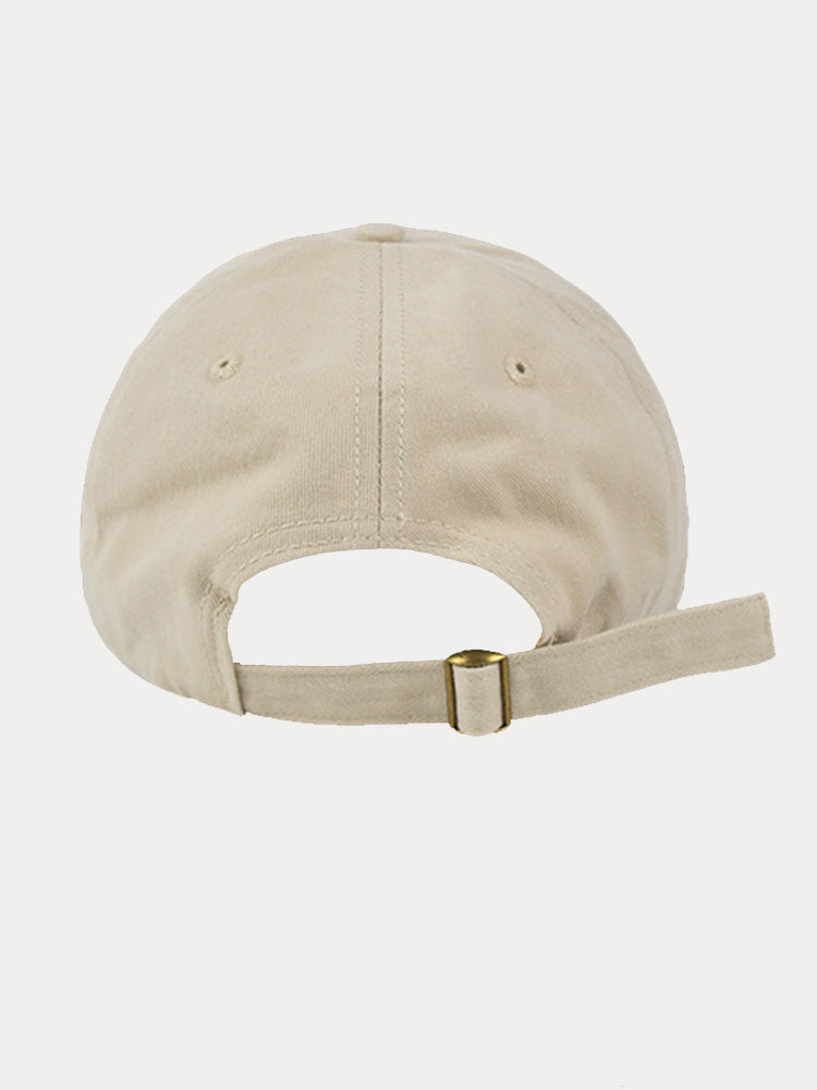 Casual Outings Wide Brim Baseball Cap - Beige