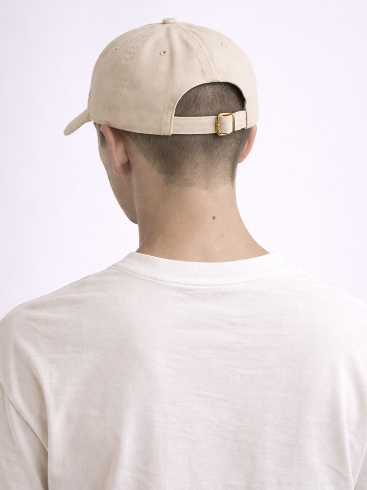 Casual Outings Wide Brim Baseball Cap - Beige