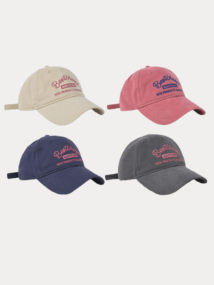 Casual Outings Wide Brim Baseball Cap - Beige