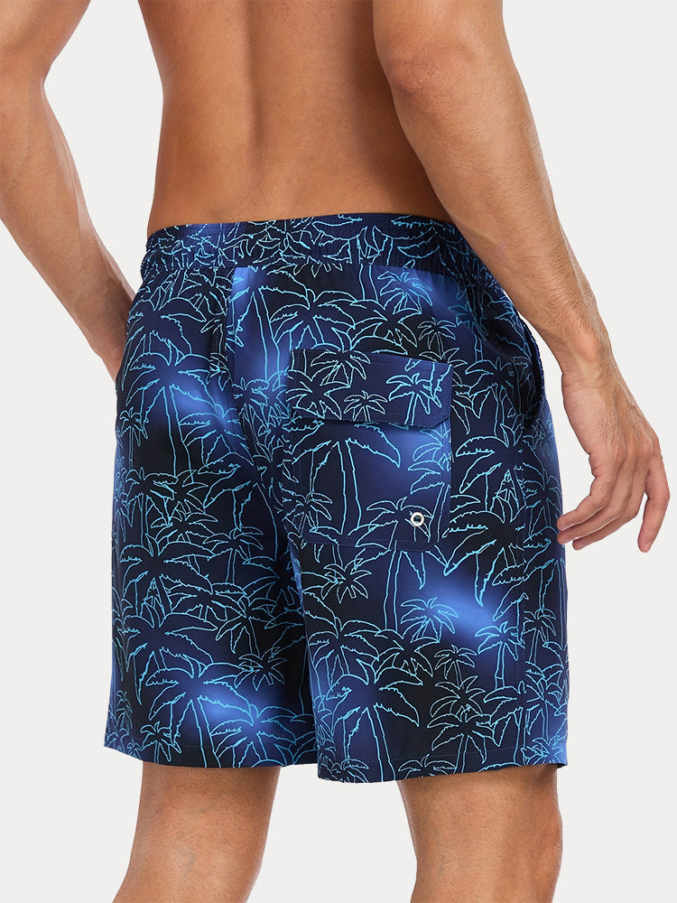 Vacation Ready Compression Lined Swim Trunks - PAT11
