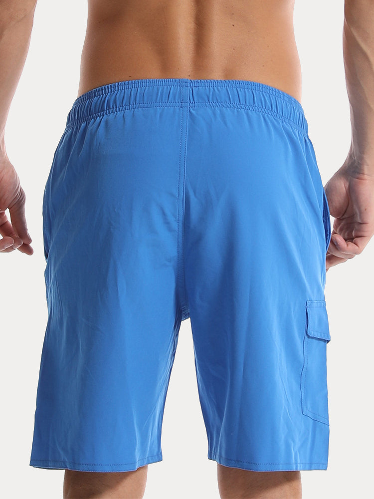 Versatile Breathable Hybrid Board Shorts - Blue