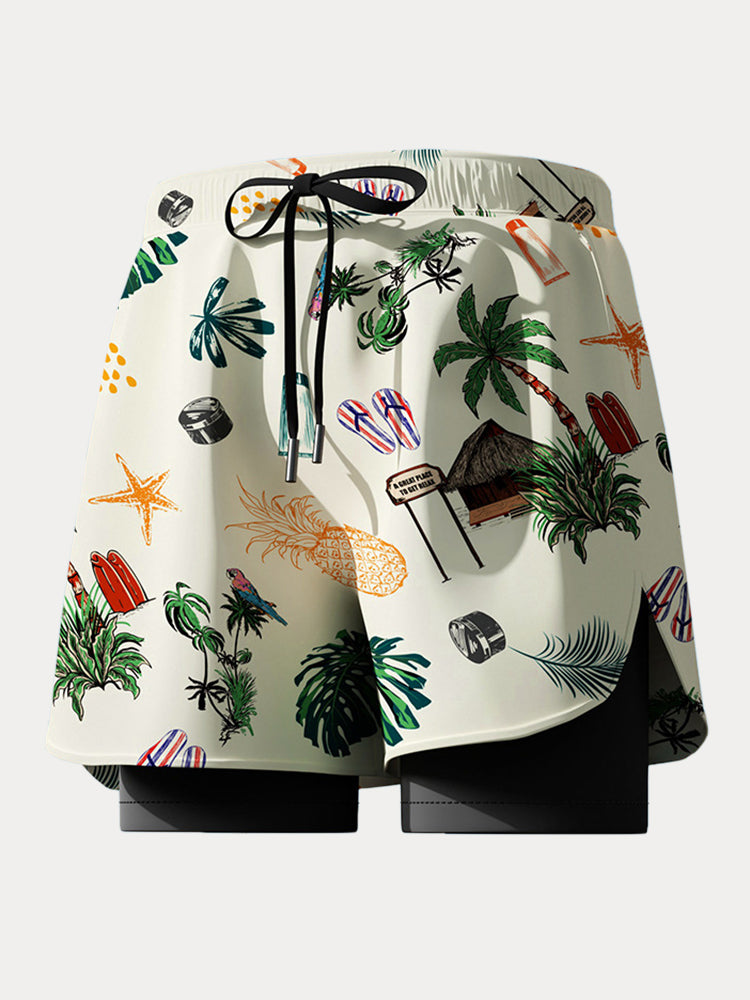 Men's Summer Printed Boardshorts - PAT22