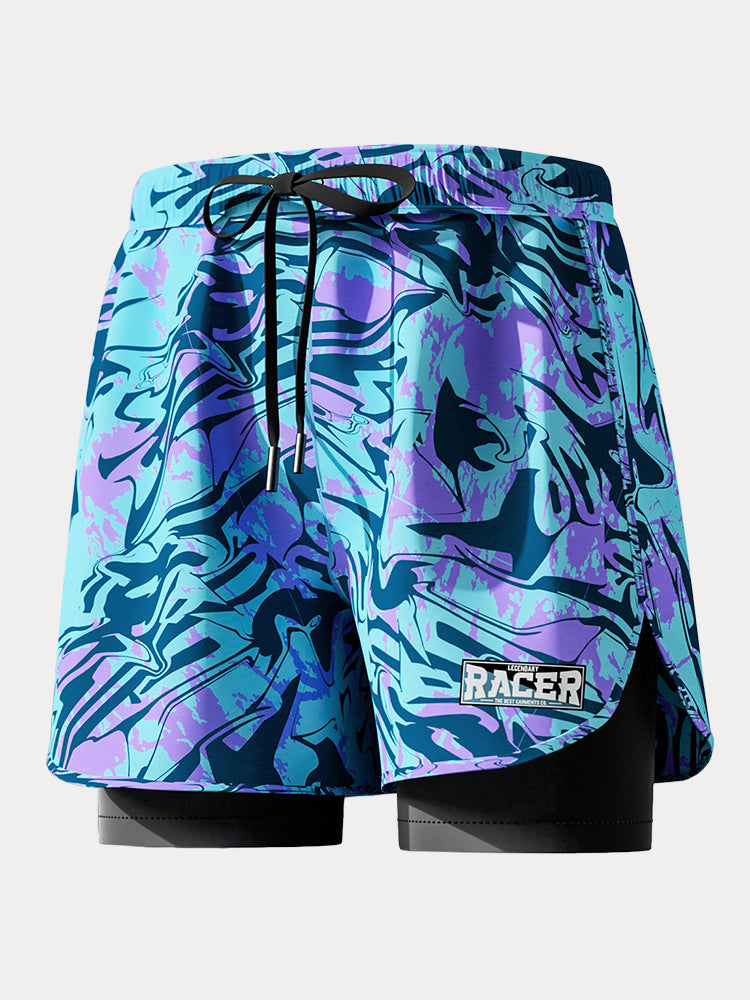 Men's Summer Printed Boardshorts - PAT7