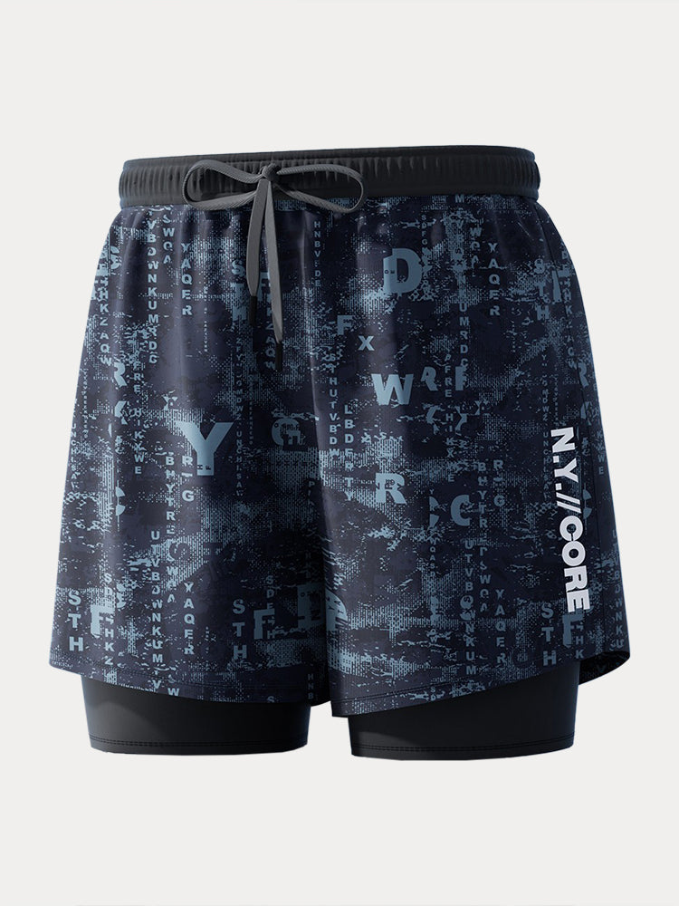 Summer Drifter Printed Boardshorts - PAT2