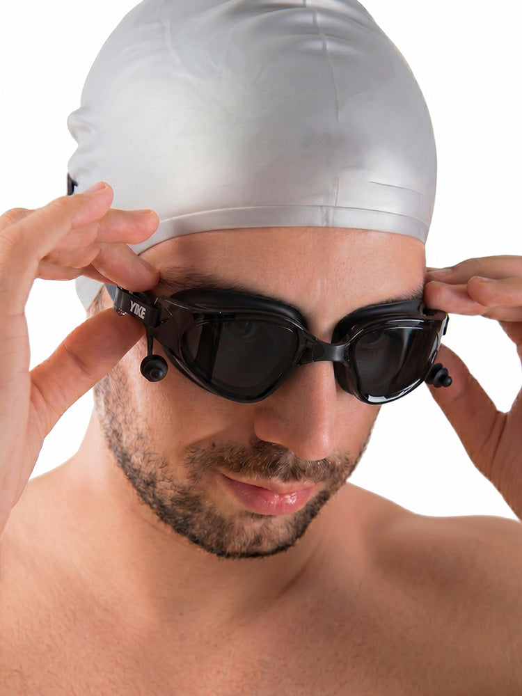 Anti-Fog Swimming Goggles with Ear Plugs - PAT2