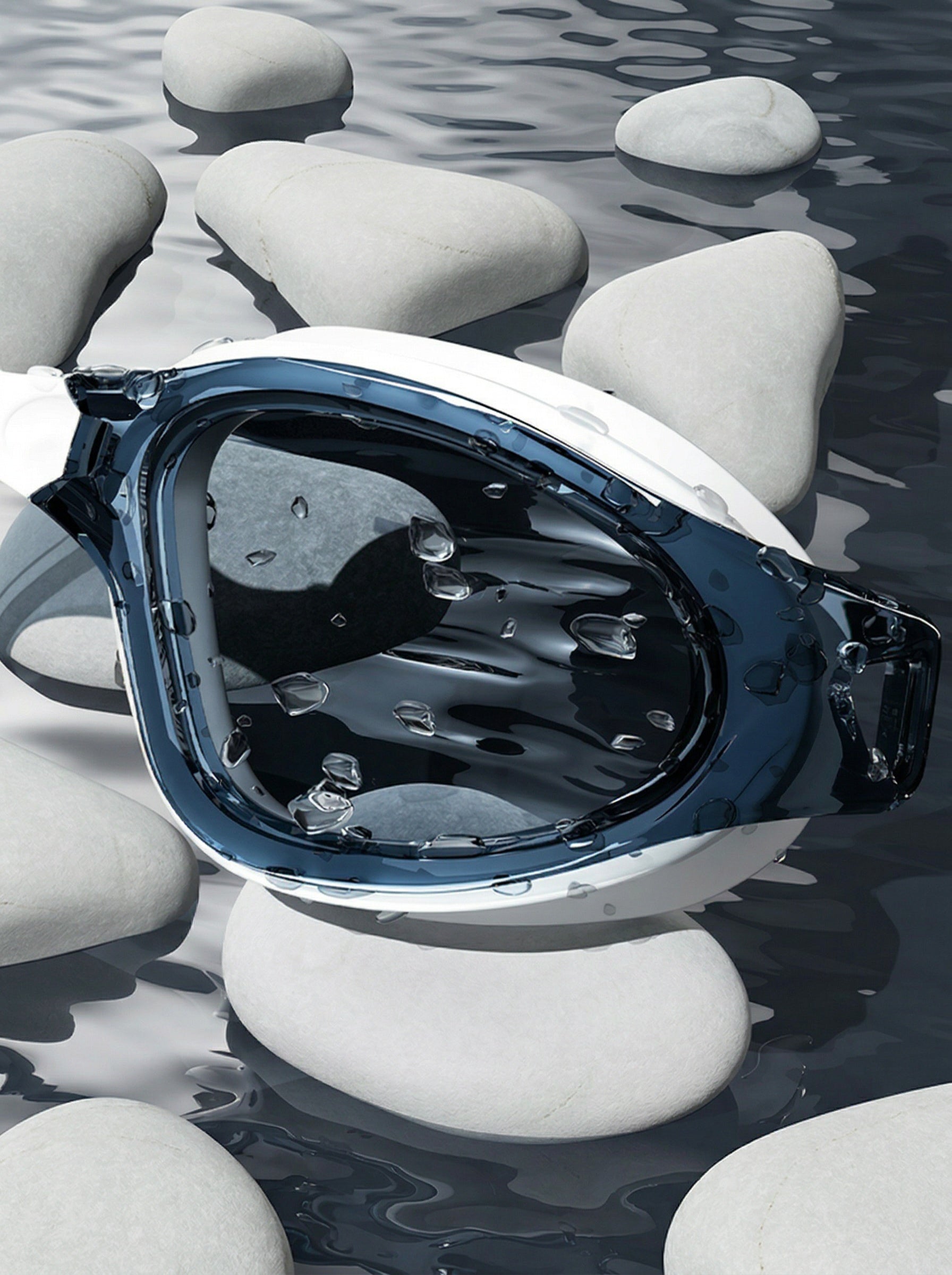 Anti-Fog Swimming Goggles with Ear Plugs - PAT1