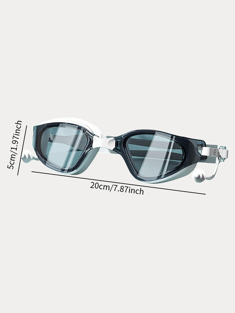 Anti-Fog Swimming Goggles with Ear Plugs - PAT1