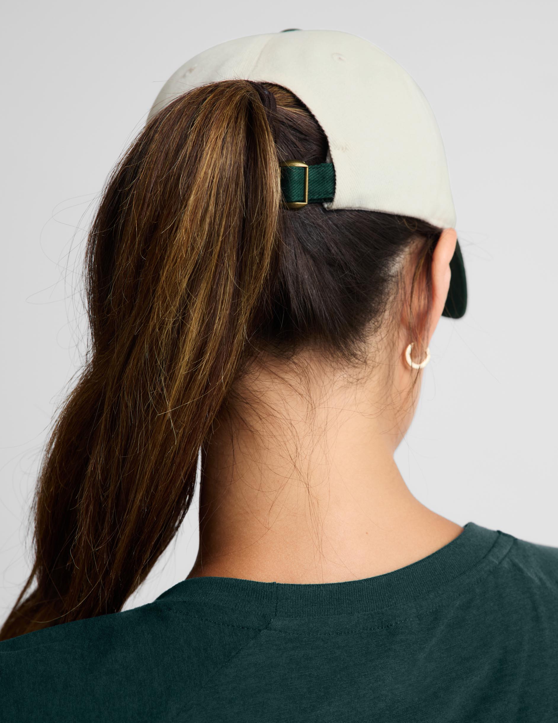 Beyond Yoga Dad Hat - Sea Salt/Washed Dark Ivy