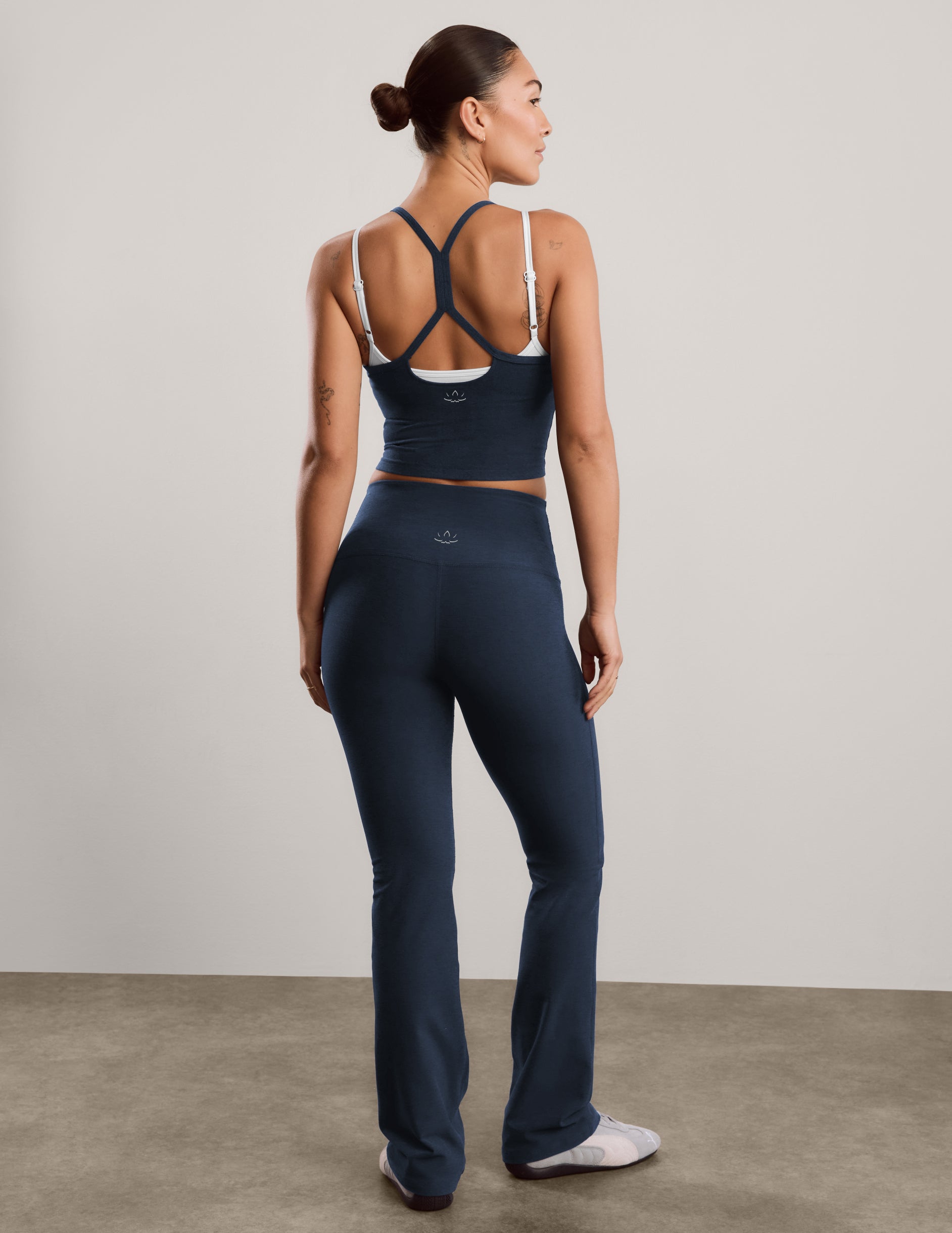 Spacedye™ Practice High Waisted Bootcut Pant 31" - Nocturnal Navy