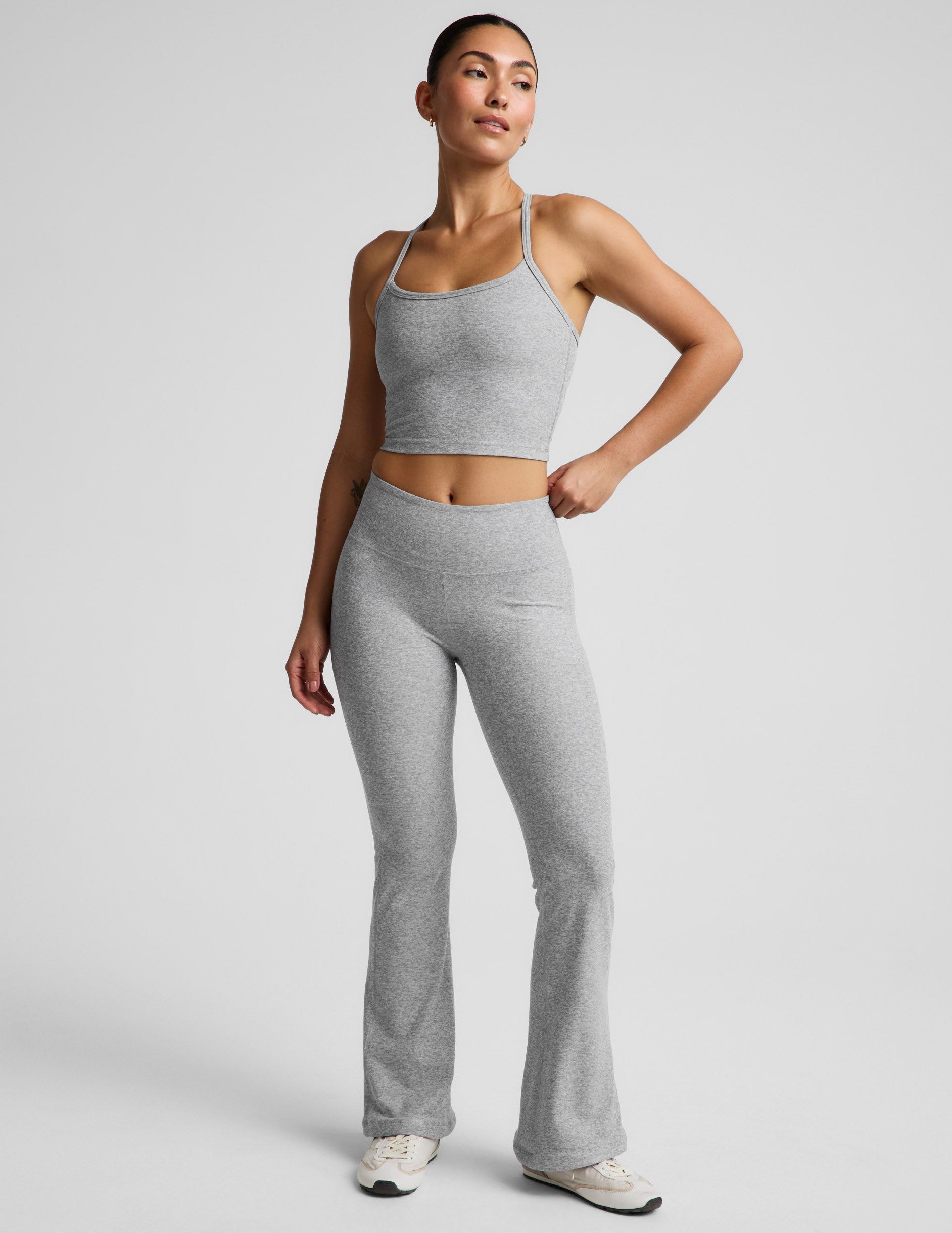 Spacedye™ Mid-Rise Bootcut Pant - Silver Mist