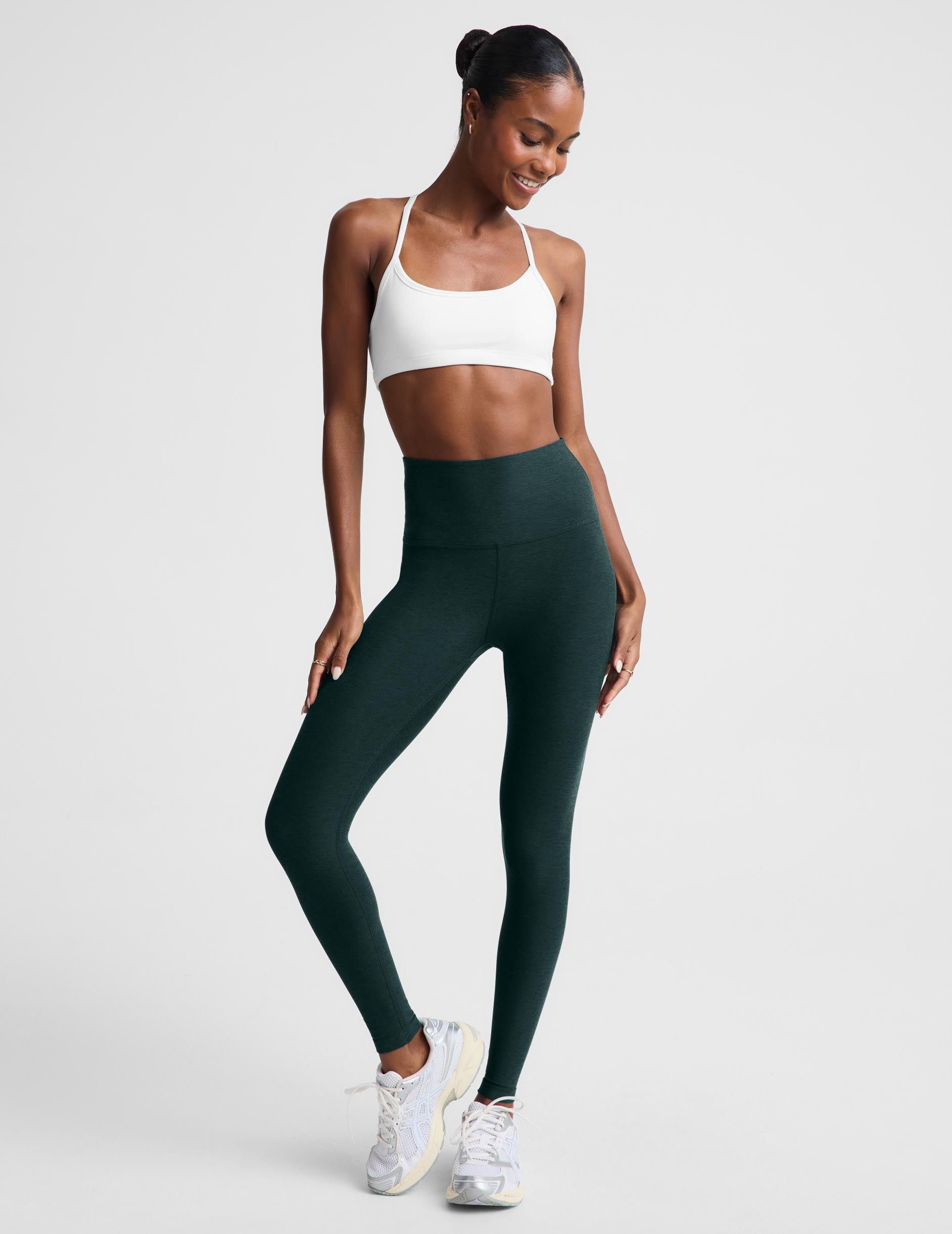 Spacedye™ Vitalize Full Length Legging - Dark Ivy Heather