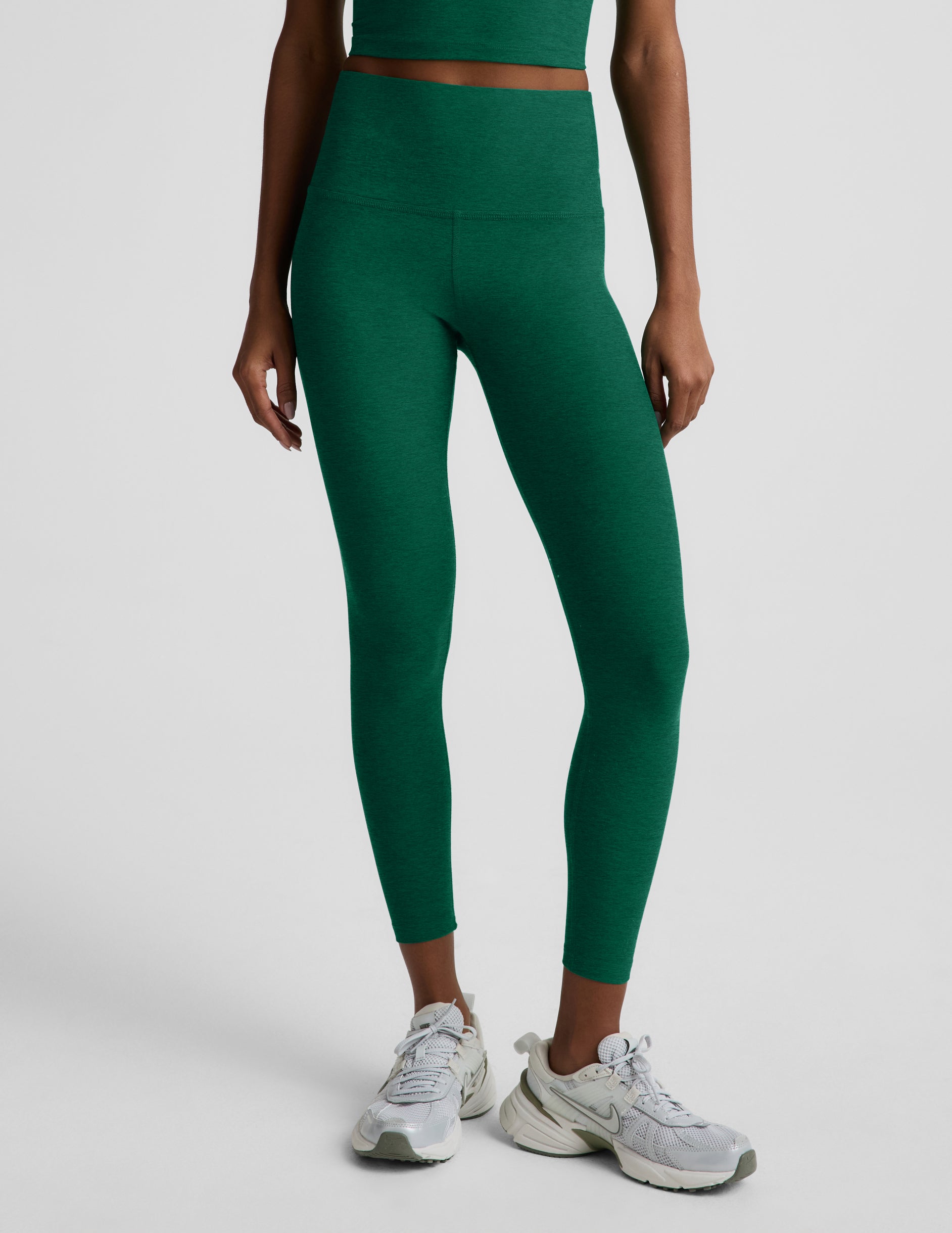 Spacedye™ Caught In The Midi High Waisted Legging - Legacy Pine Heather