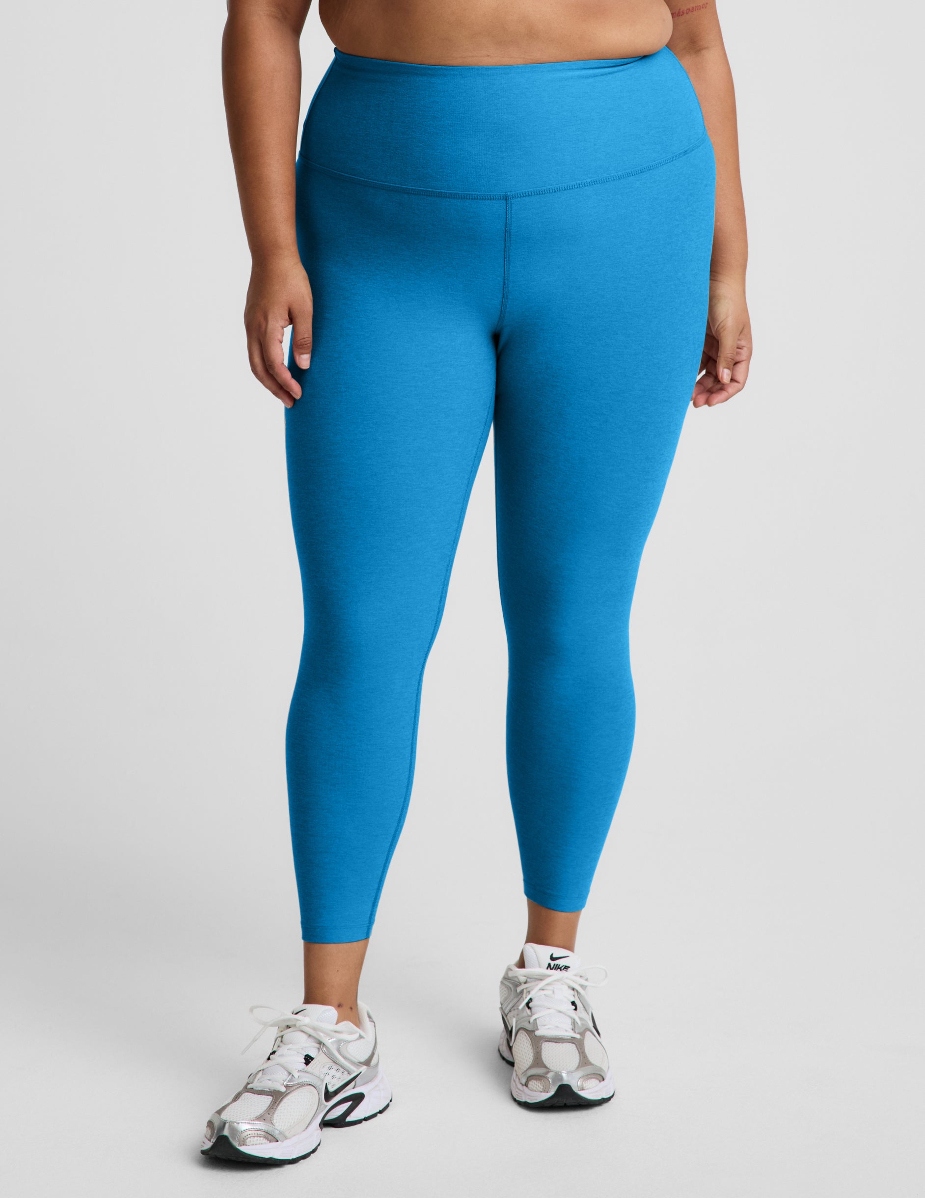 Spacedye™ Caught In The Midi High Waisted Legging - Malibu Lagoon Heather