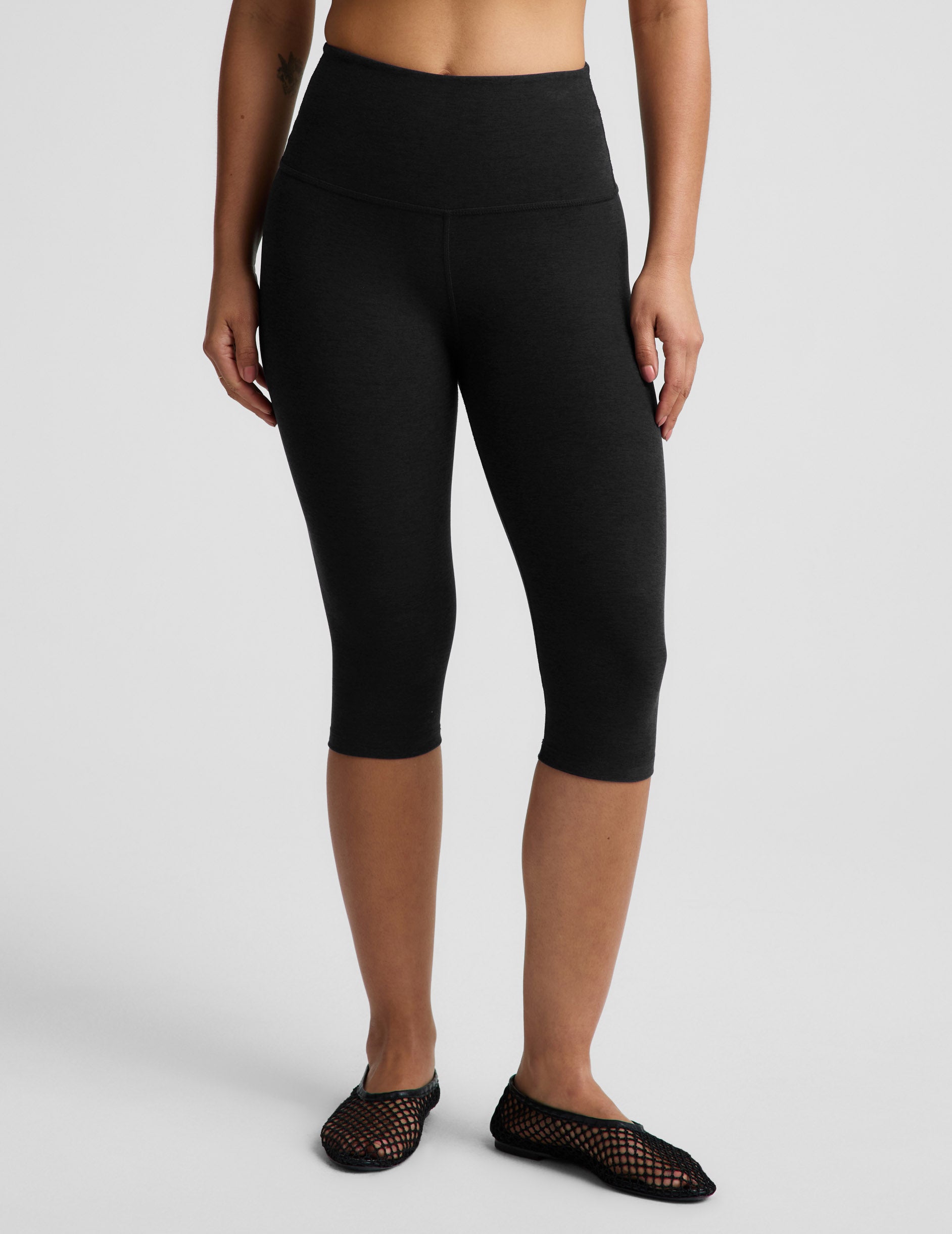 Spacedye™ Pedal Pusher High Waisted Legging - Darkest Night