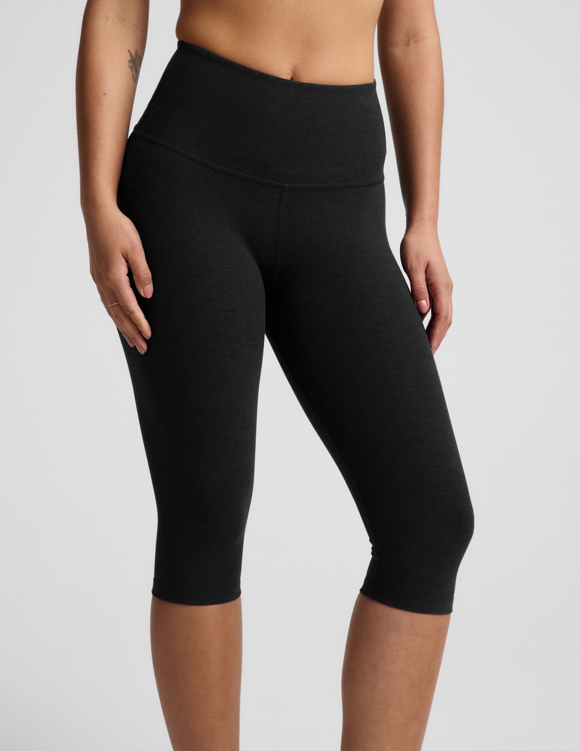 Spacedye™ Pedal Pusher High Waisted Legging - Darkest Night