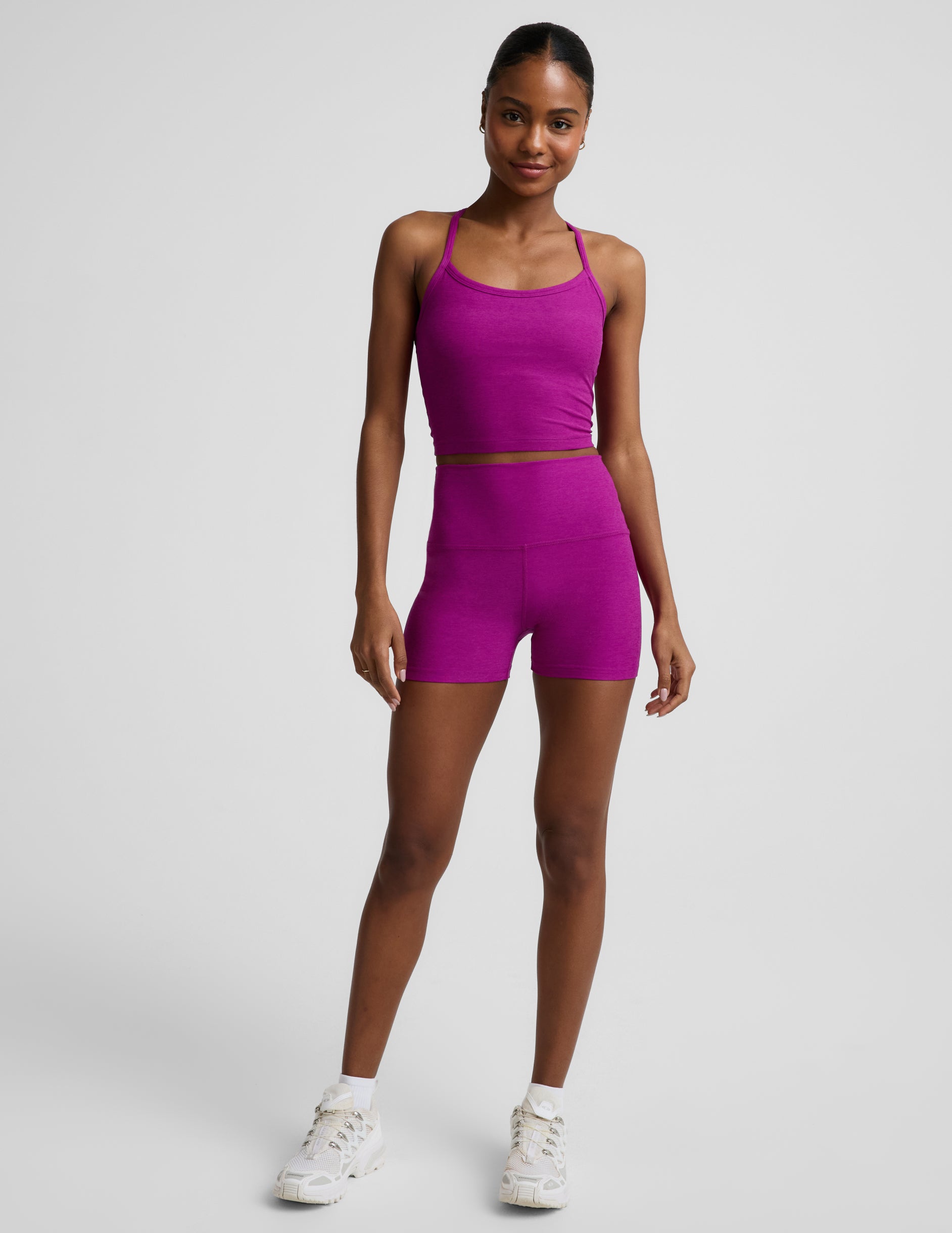 Spacedye™ Keep Pace 3" Short - Berry Bliss Heather