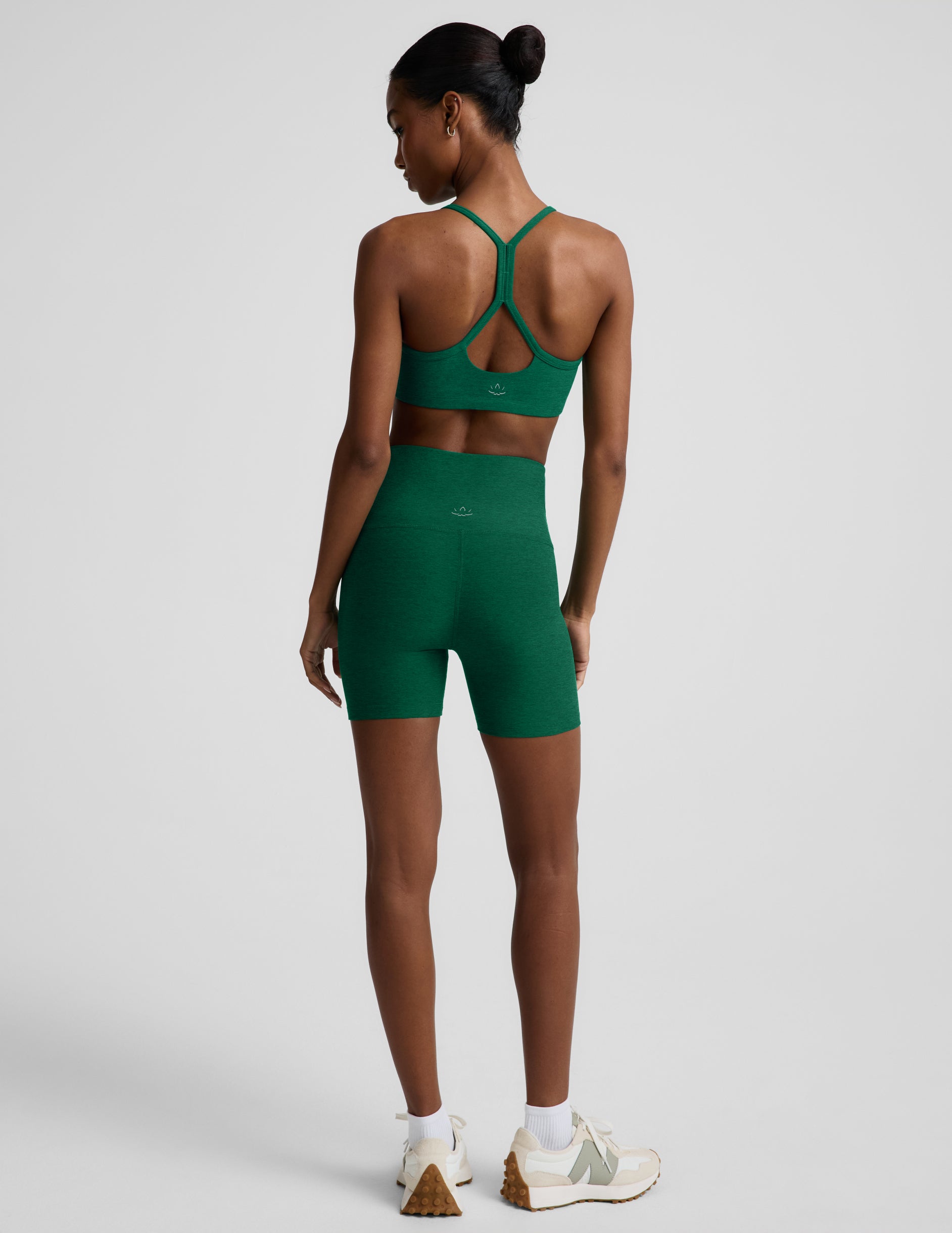 Spacedye™ Keep Pace 5" Biker Short - Legacy Pine Heather