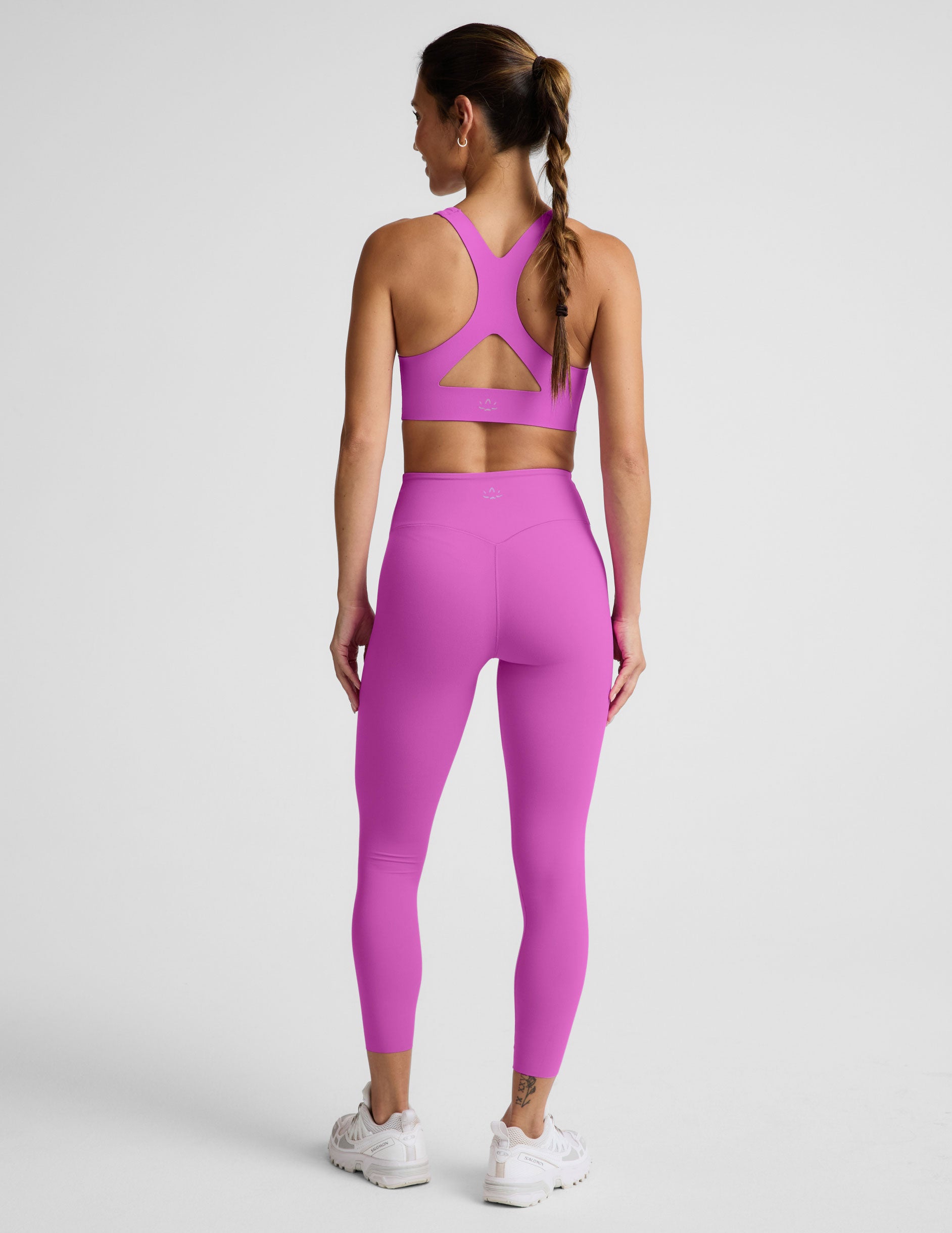 glowzone™ High Waisted Midi Legging - Electric Fuchsia