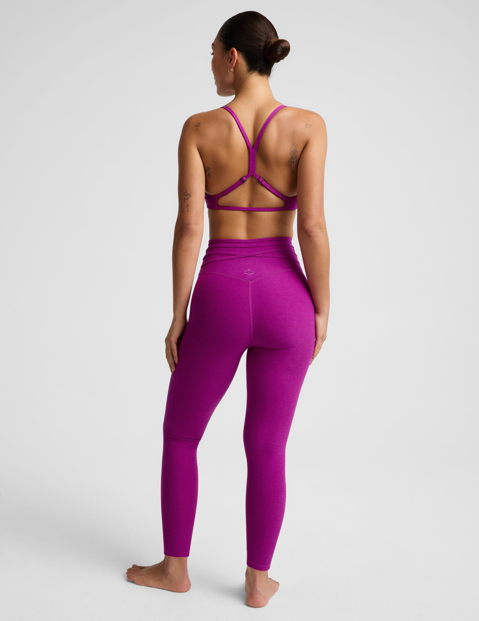 Spacedye™ It's A Tie Legging - Berry Bliss Heather