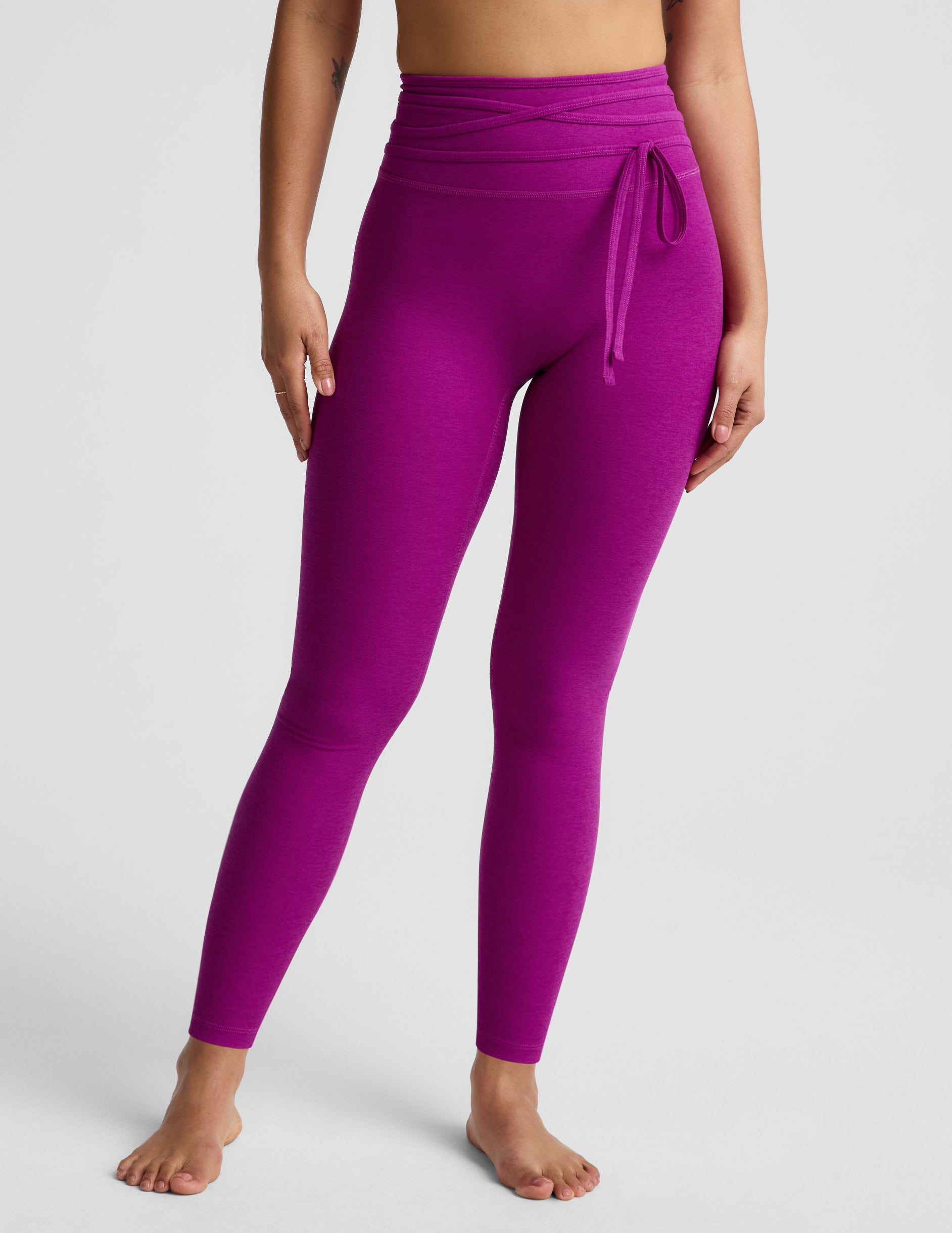 Spacedye™ It's A Tie Legging - Berry Bliss Heather