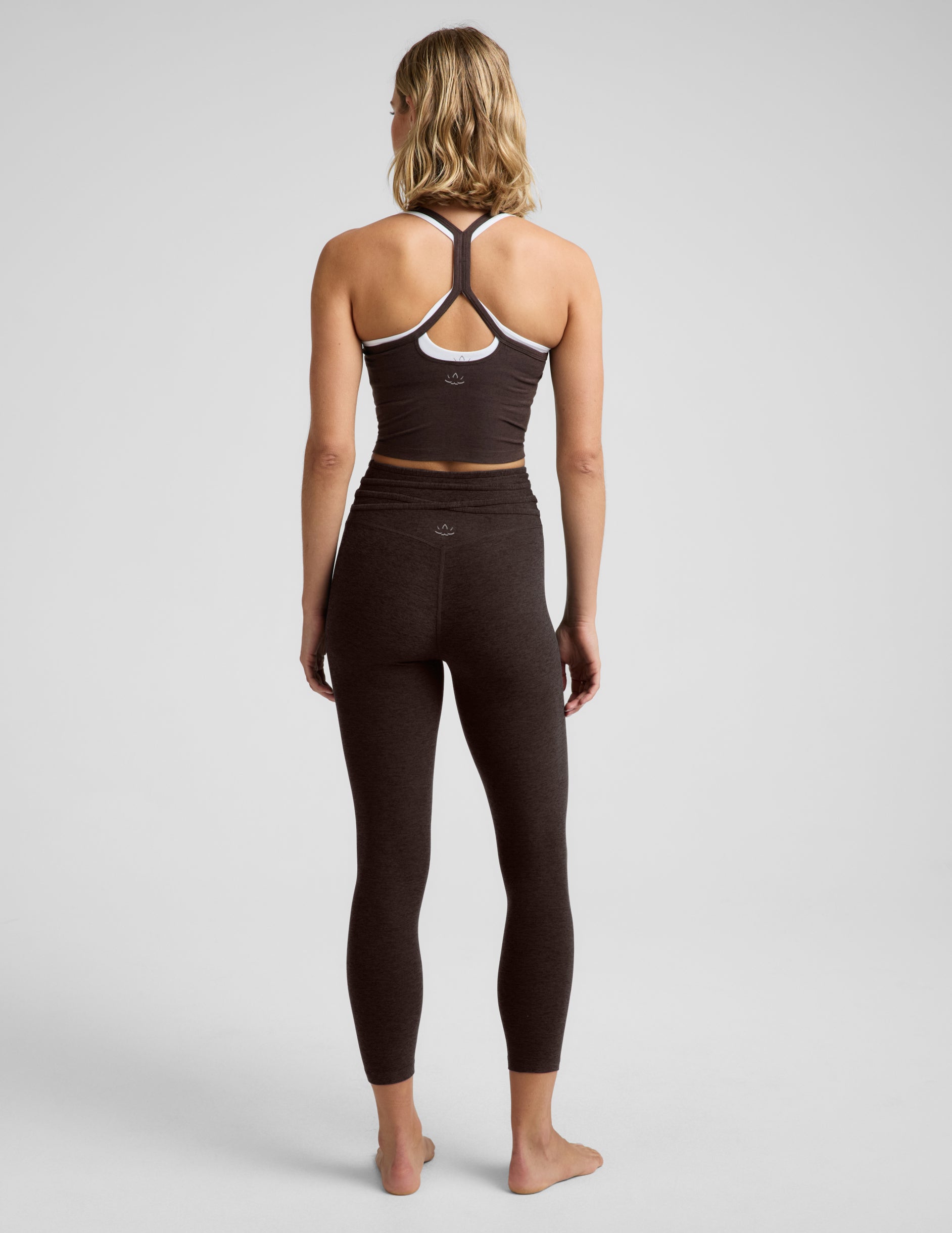 Spacedye™ It's A Tie Legging - Dark Chocolate Heather