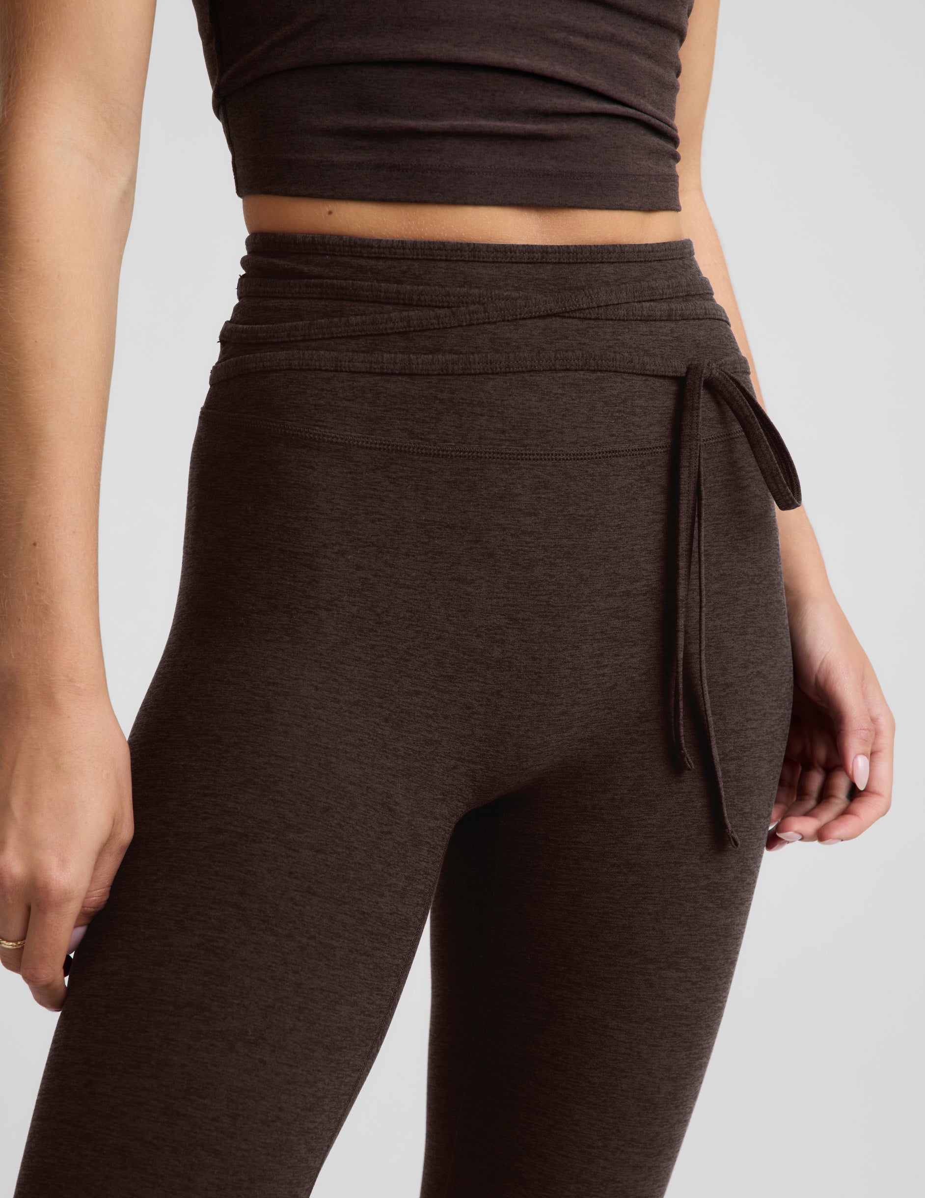 Spacedye™ It's A Tie Legging - Dark Chocolate Heather