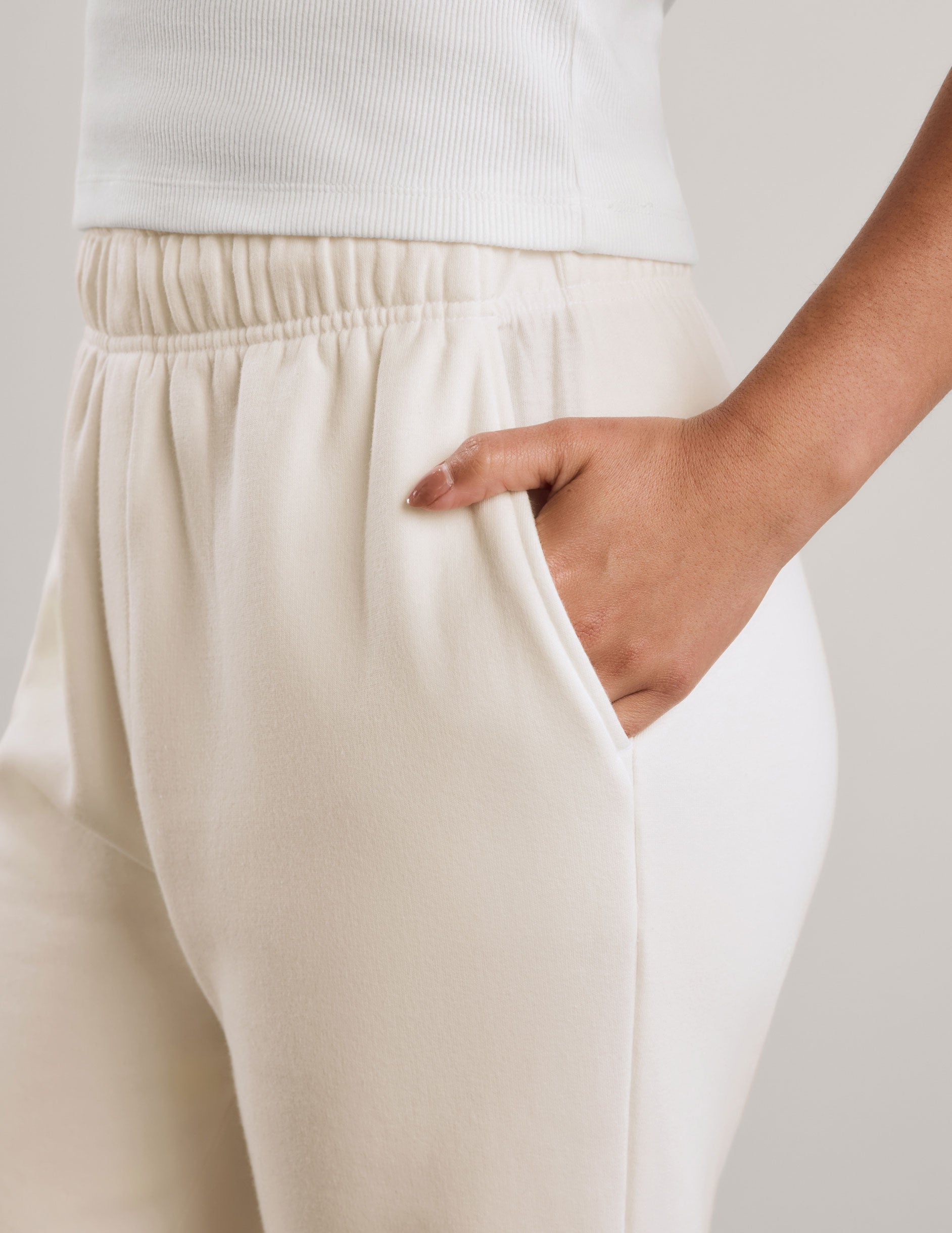 LuxeFleece 2.0™ Straight Leg Sweatpant 29" - Fresh Snow