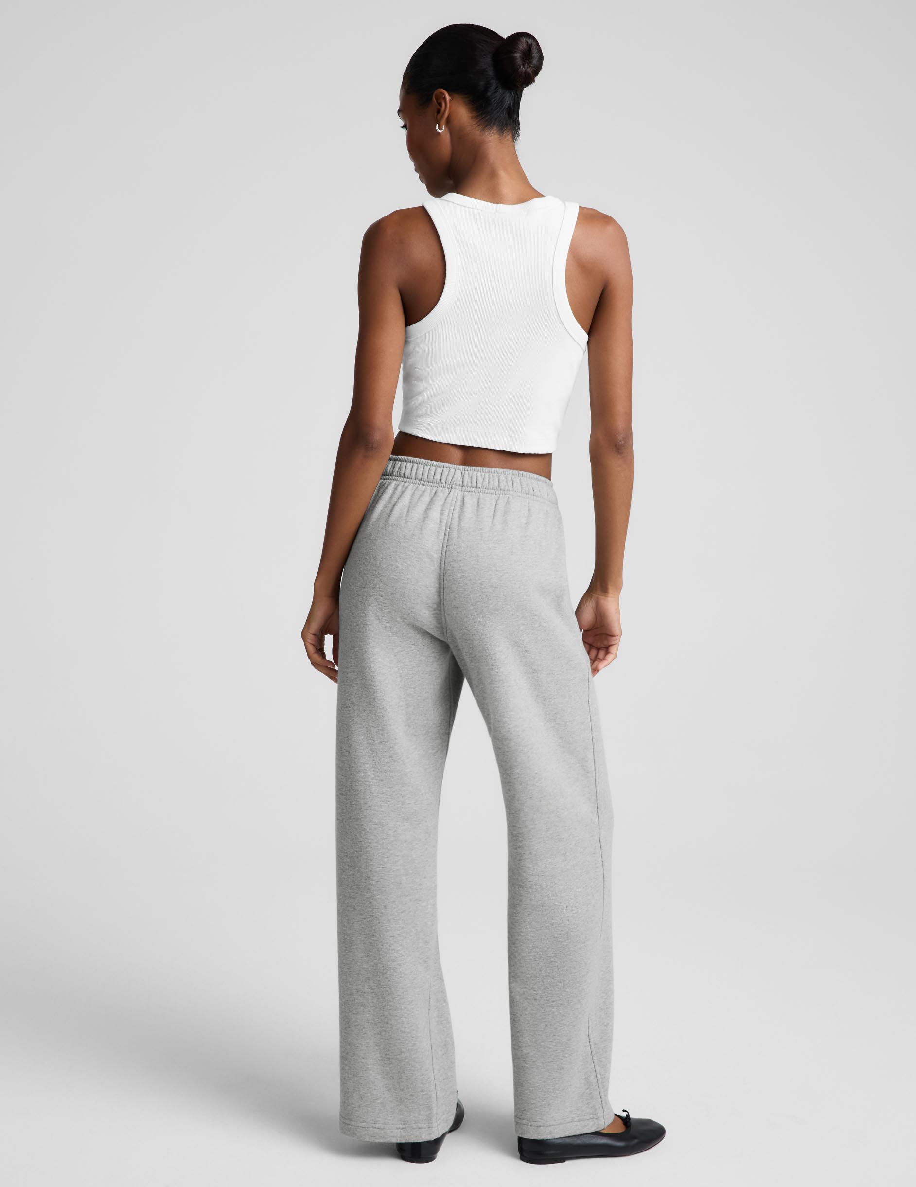 LuxeFleece 2.0™ Straight Leg Sweatpant 29" - Heather Gray