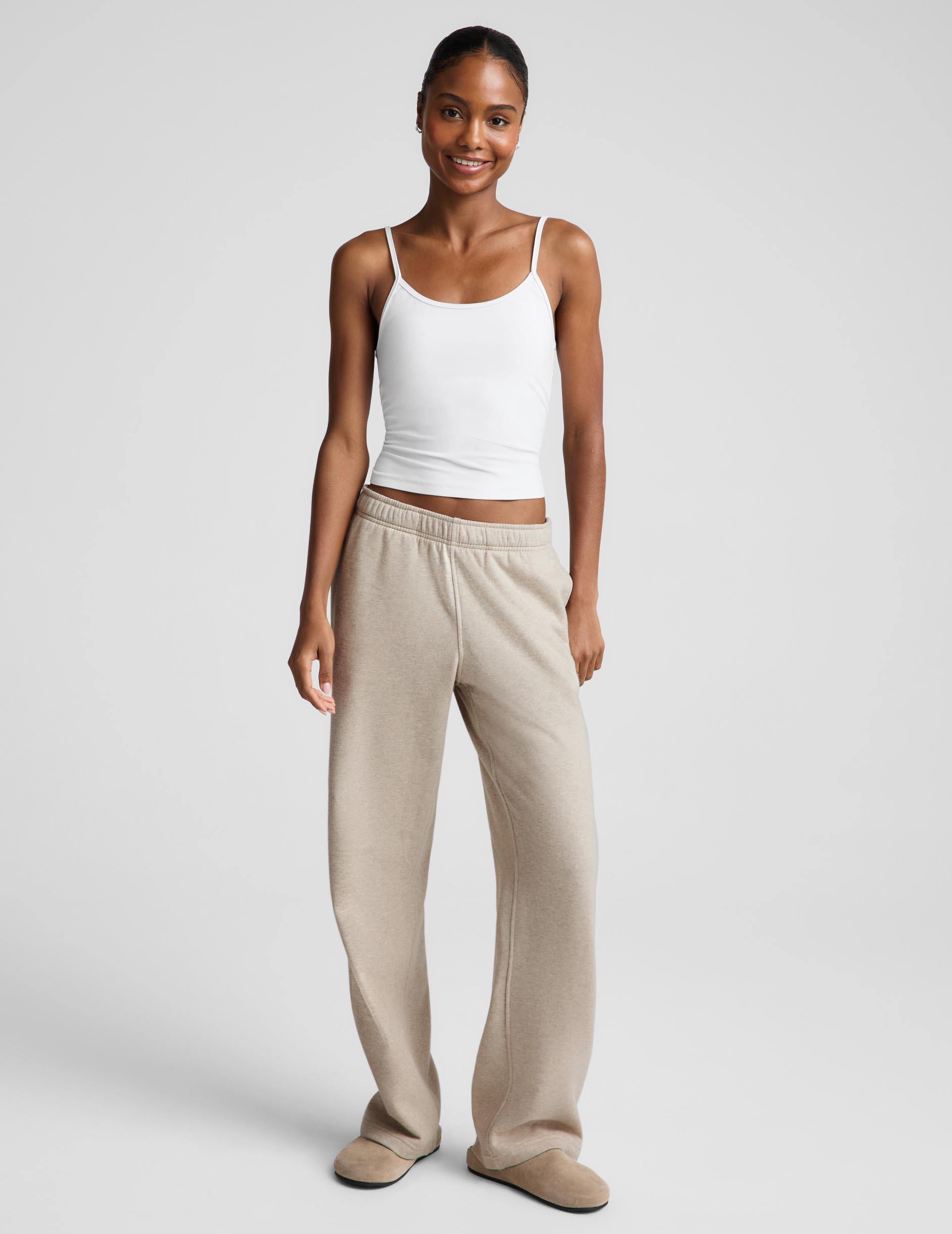 LuxeFleece 2.0™ Straight Leg Sweatpant 29" - Oatmeal Heather