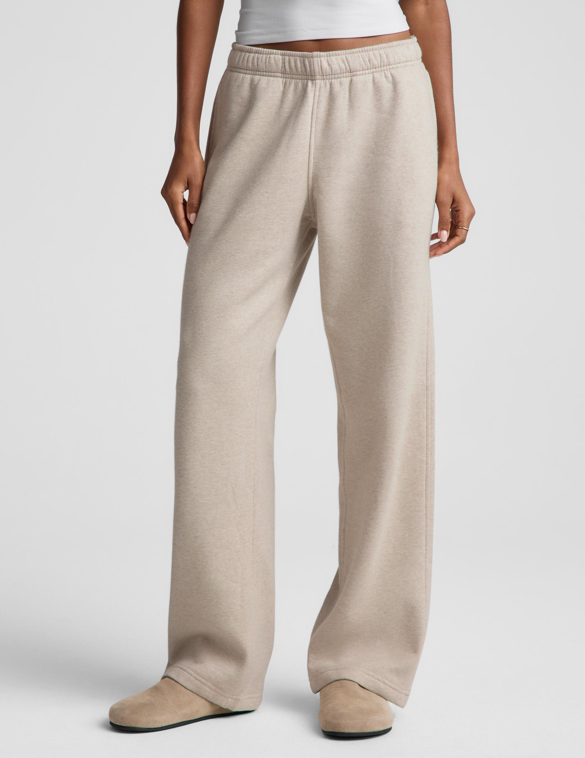 LuxeFleece 2.0™ Straight Leg Sweatpant 29" - Oatmeal Heather