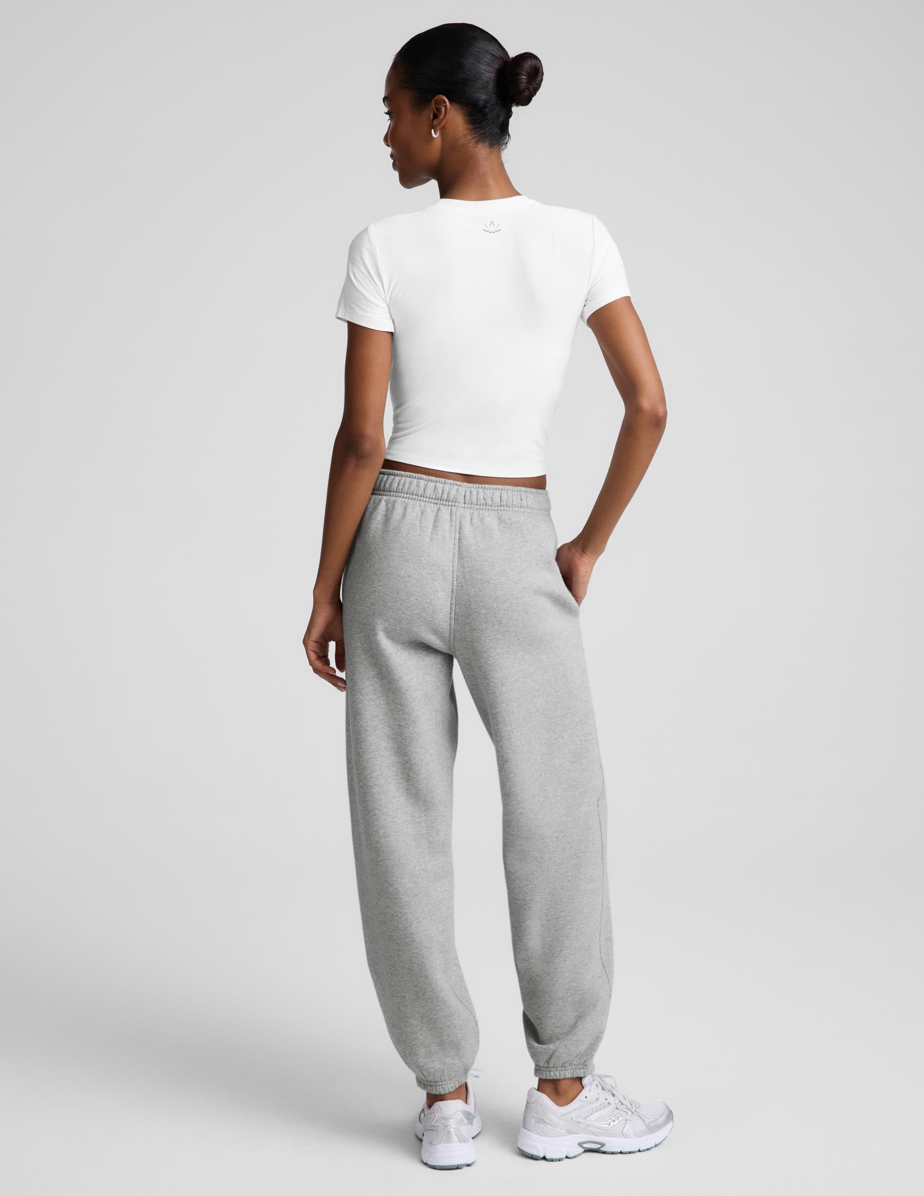 LuxeFleece 2.0™ Jogger 28" - Heather Gray