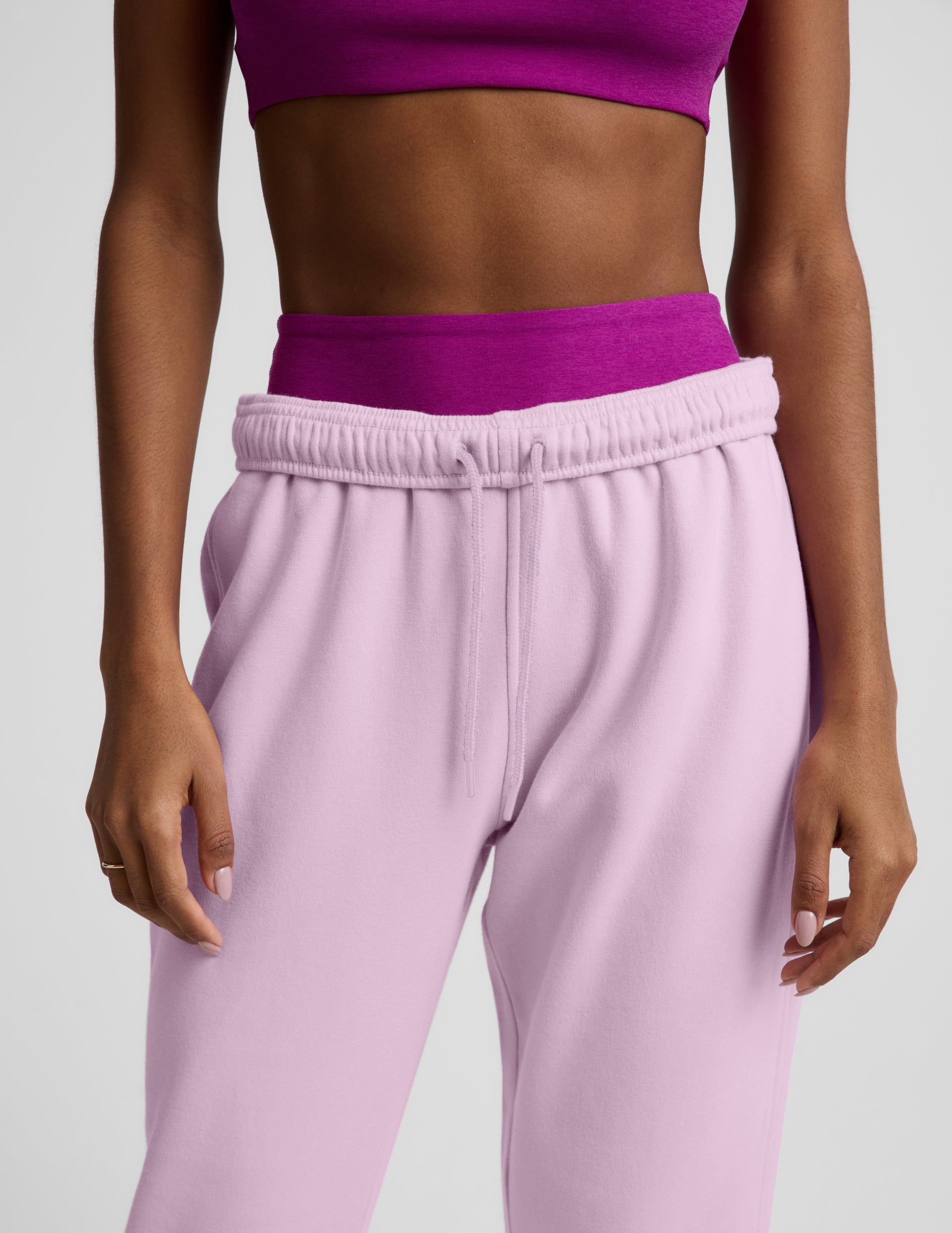 LuxeFleece 2.0™ Jogger 28" - Lavender Cream