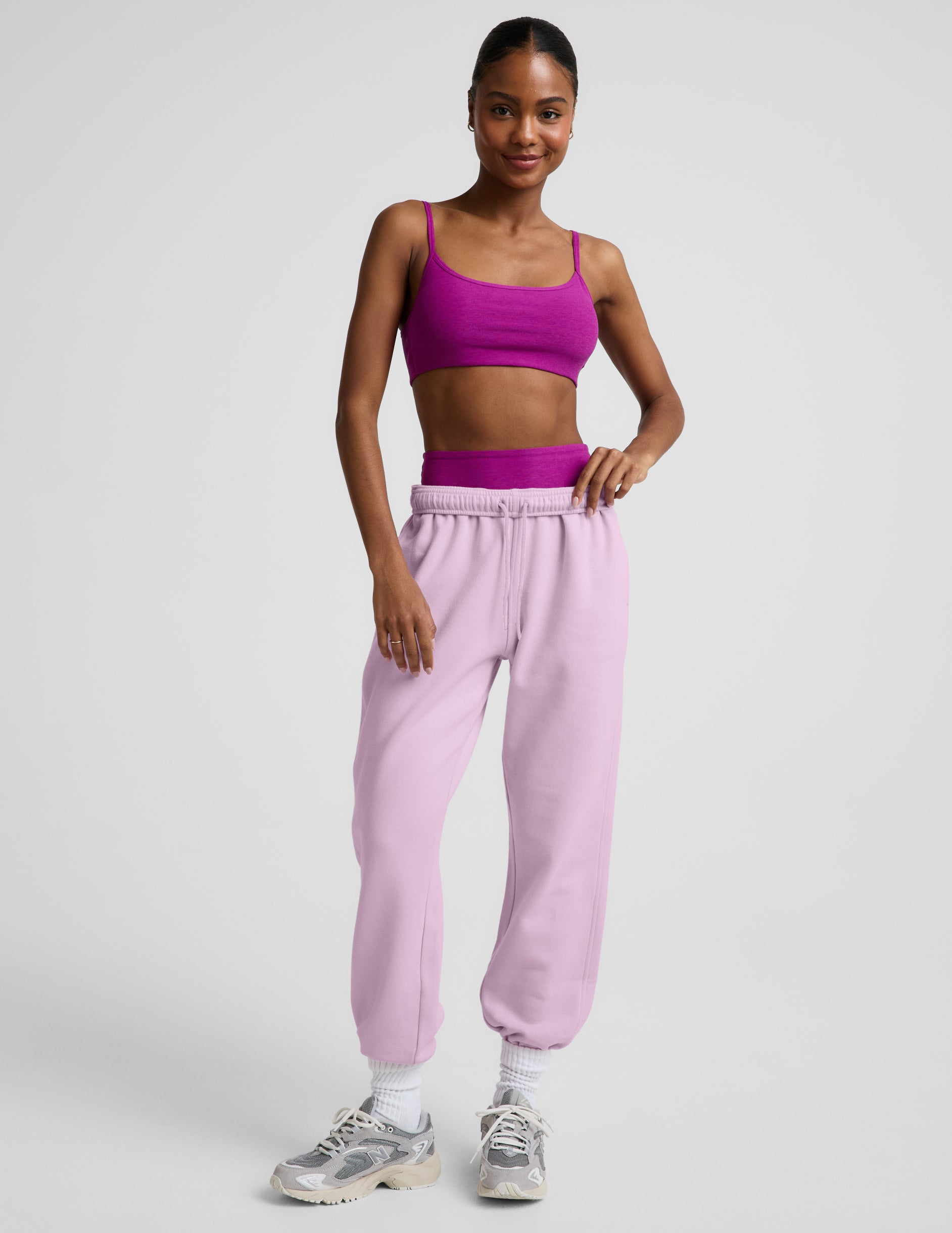 LuxeFleece 2.0™ Jogger 28" - Lavender Cream