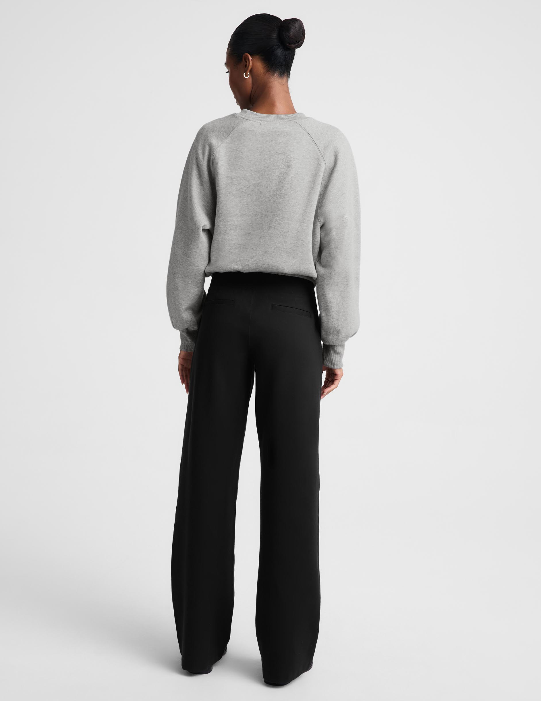 Ponte Straight Leg Pant 31" - Black