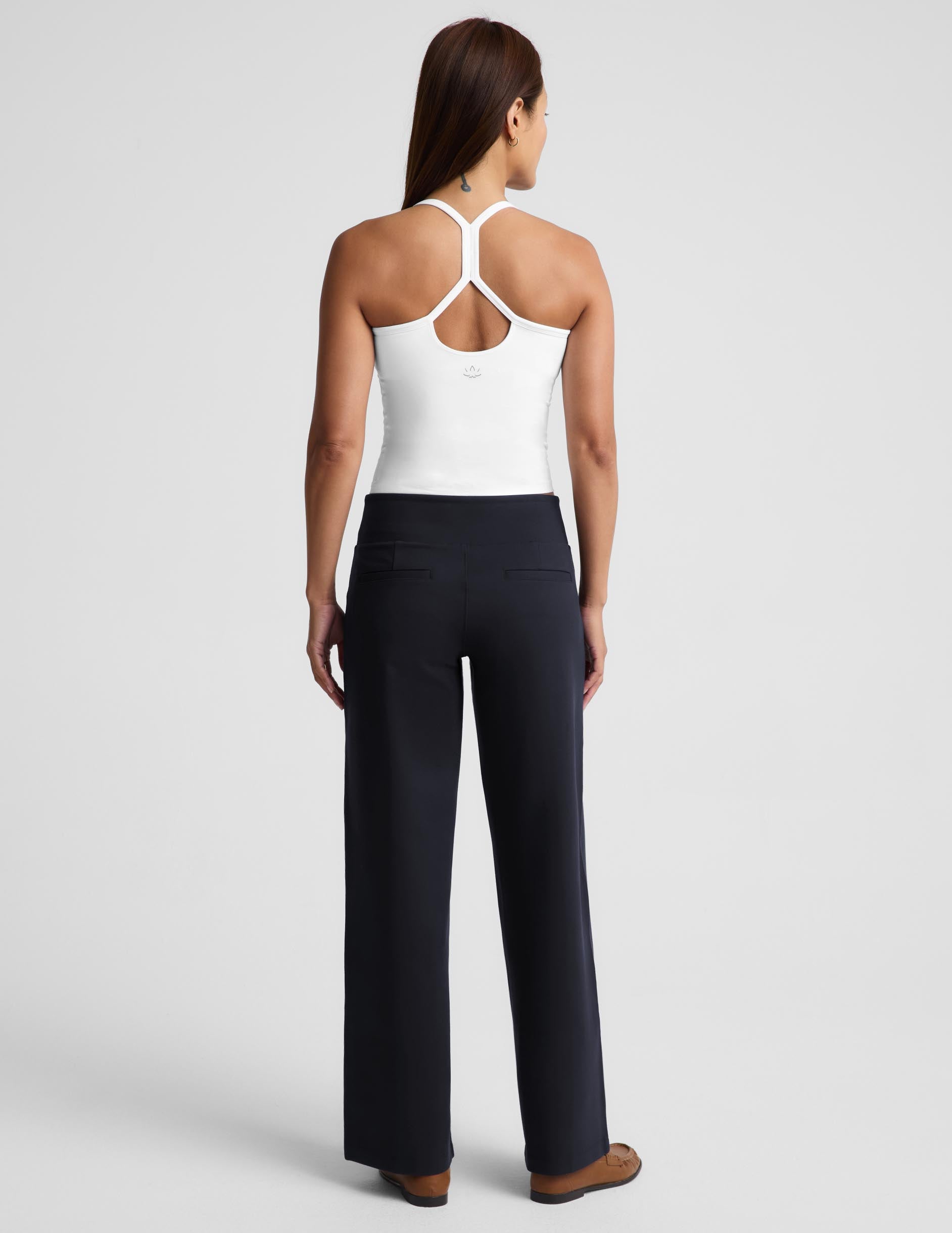 Ponte Straight Leg Pant 31" - Darkest Navy