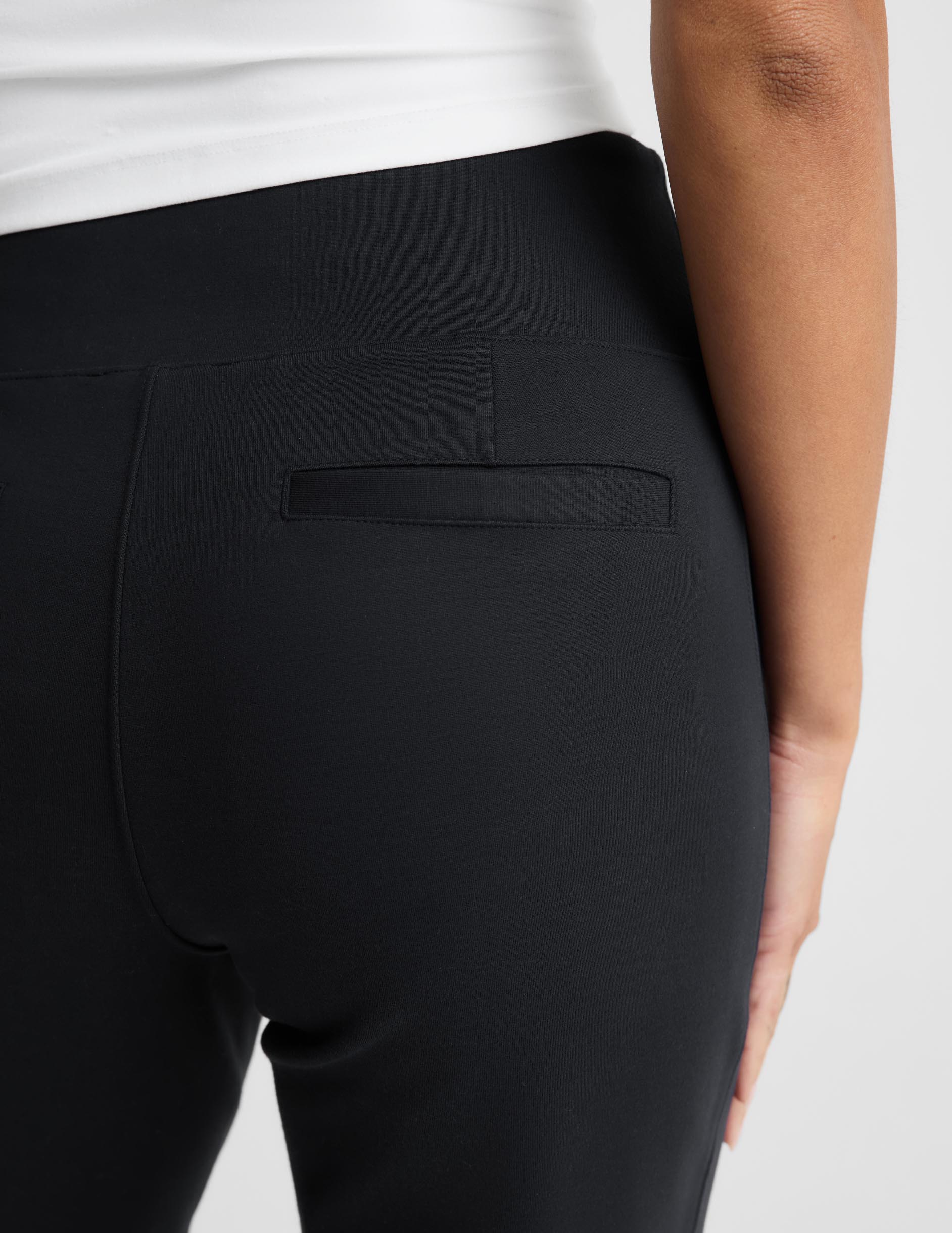Ponte Kick Flare Pant - Black