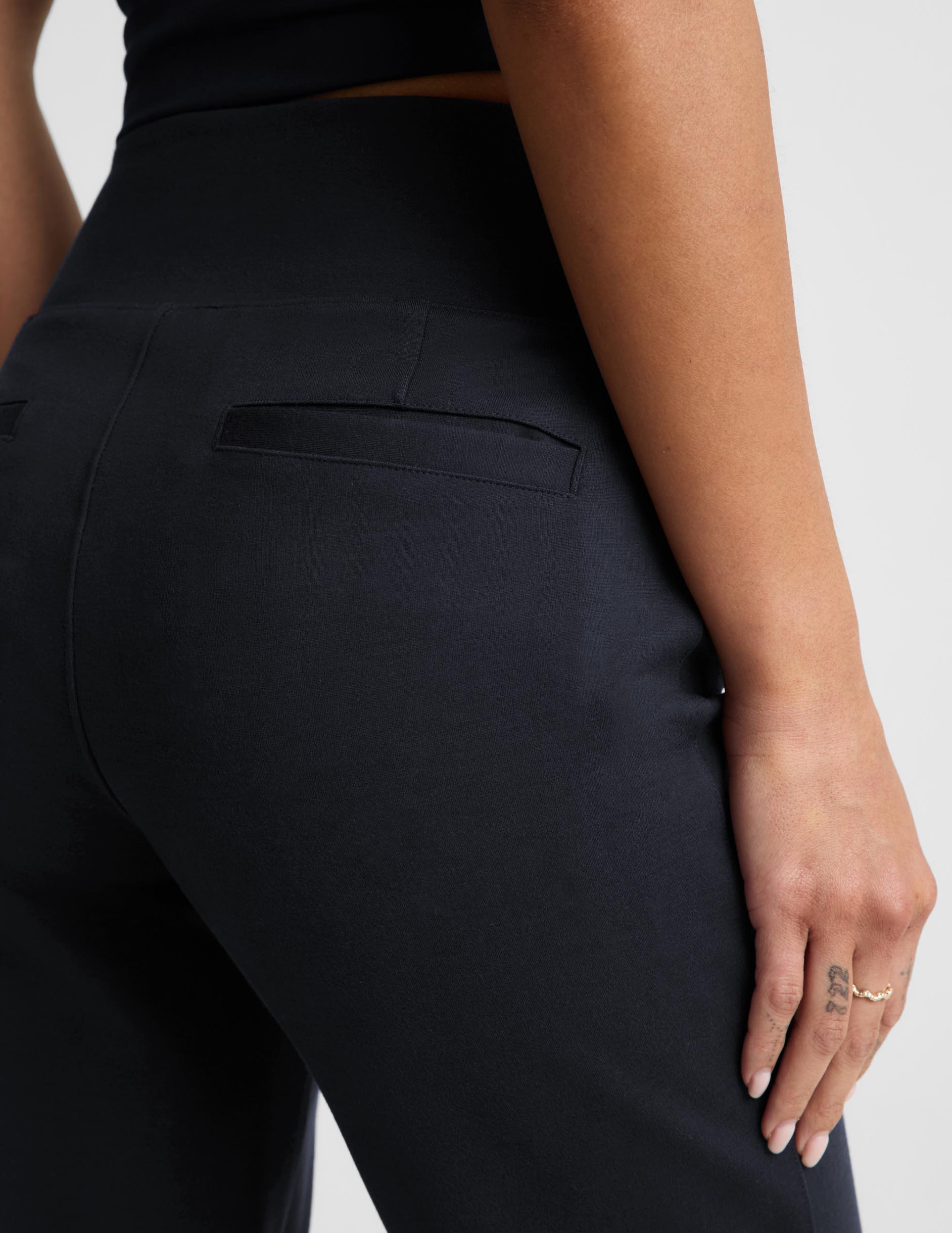 Ponte Kick Flare Pant - Darkest Navy