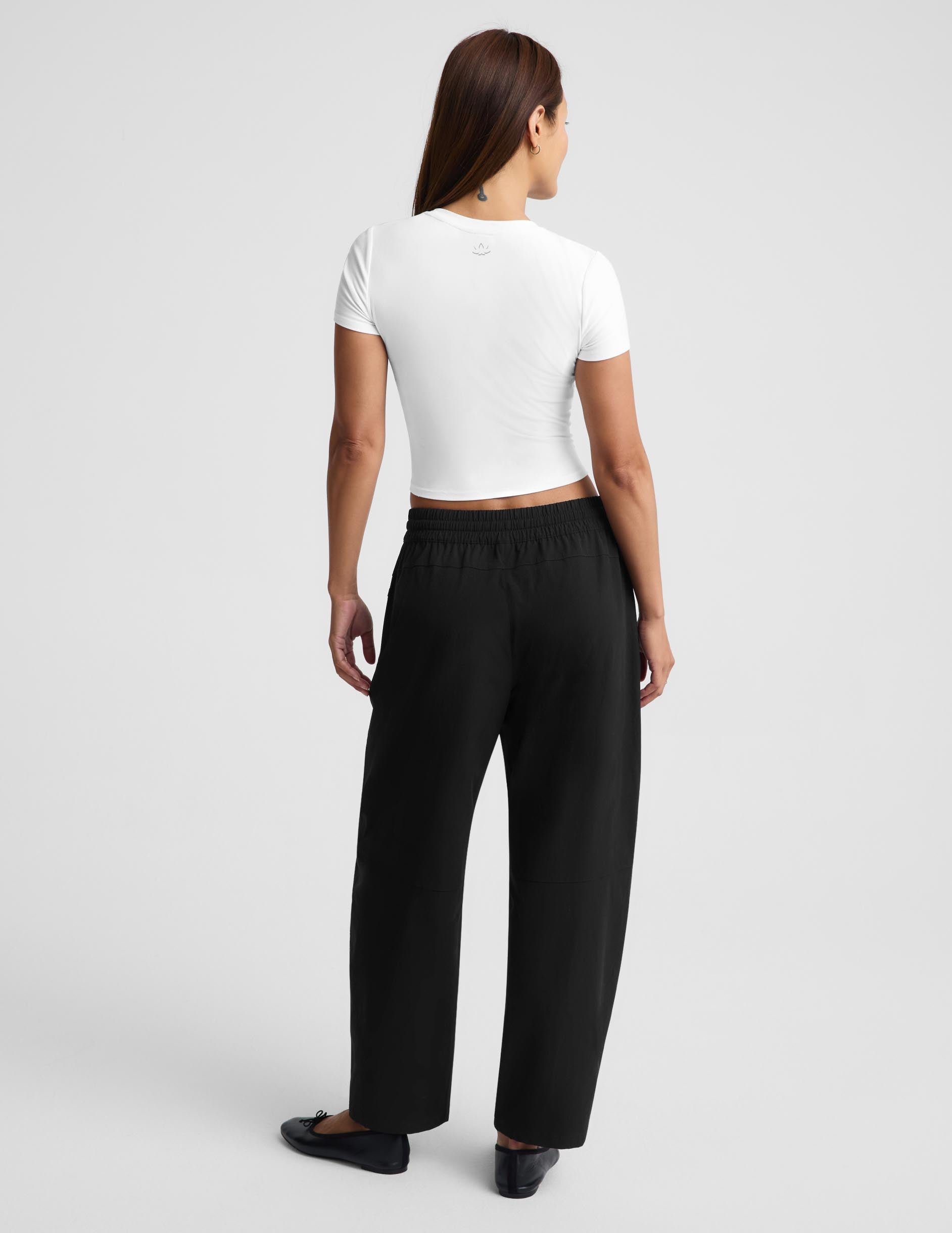 Peak Barrel Pant - Black