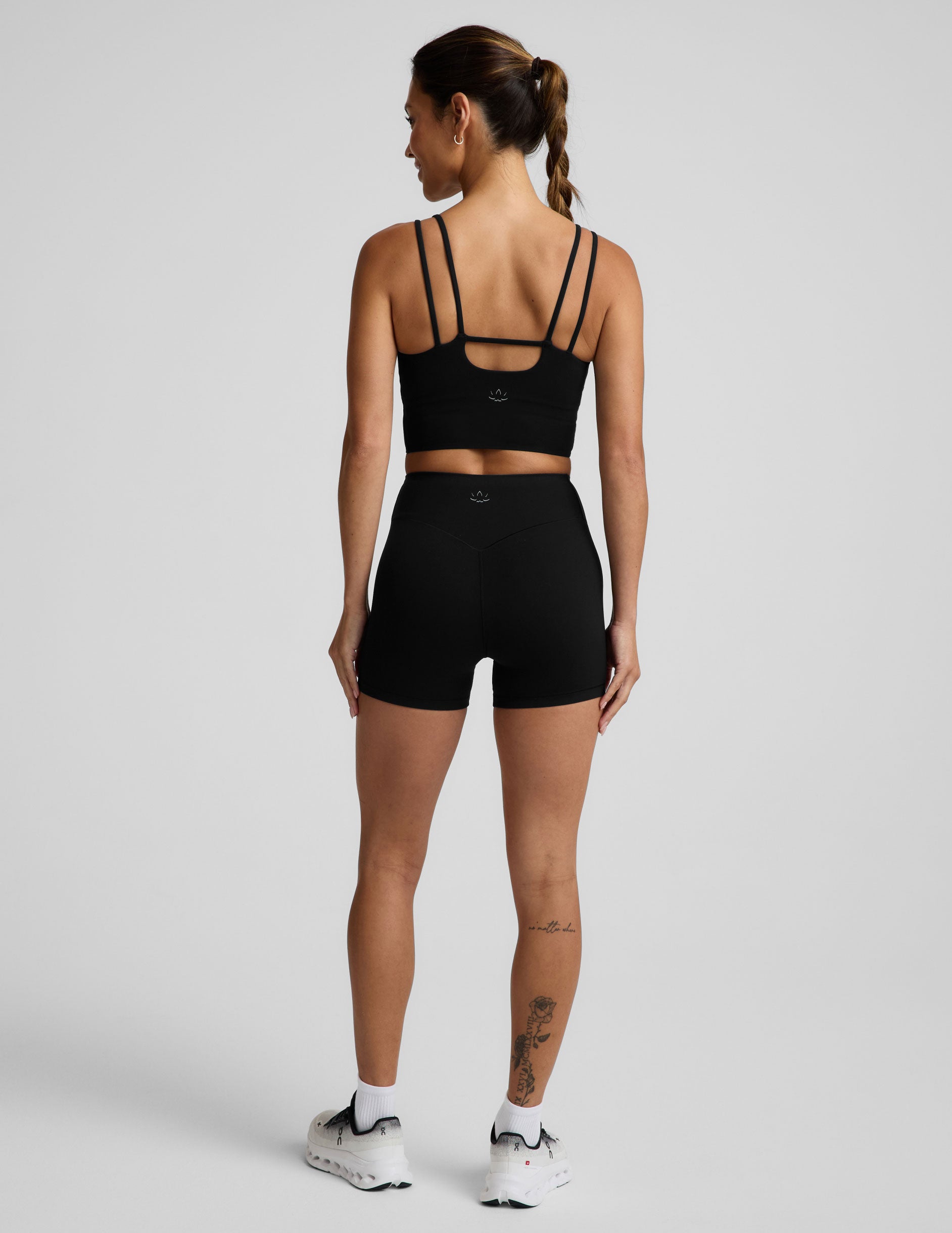 glowzone™ 4" Biker Short - Pitch Black