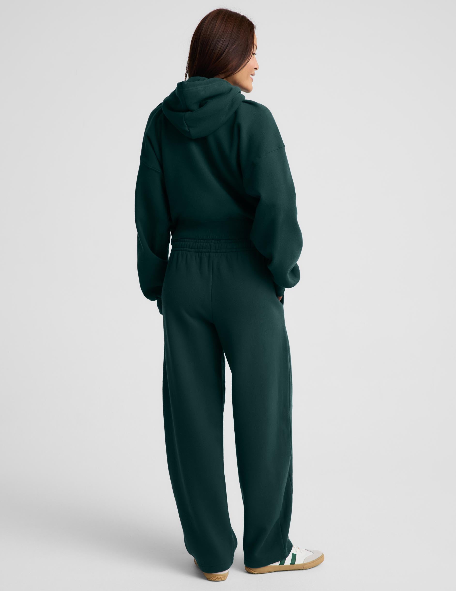 LuxeFleece 2.0™ Barrel Leg Sweatpant - Dark Ivy