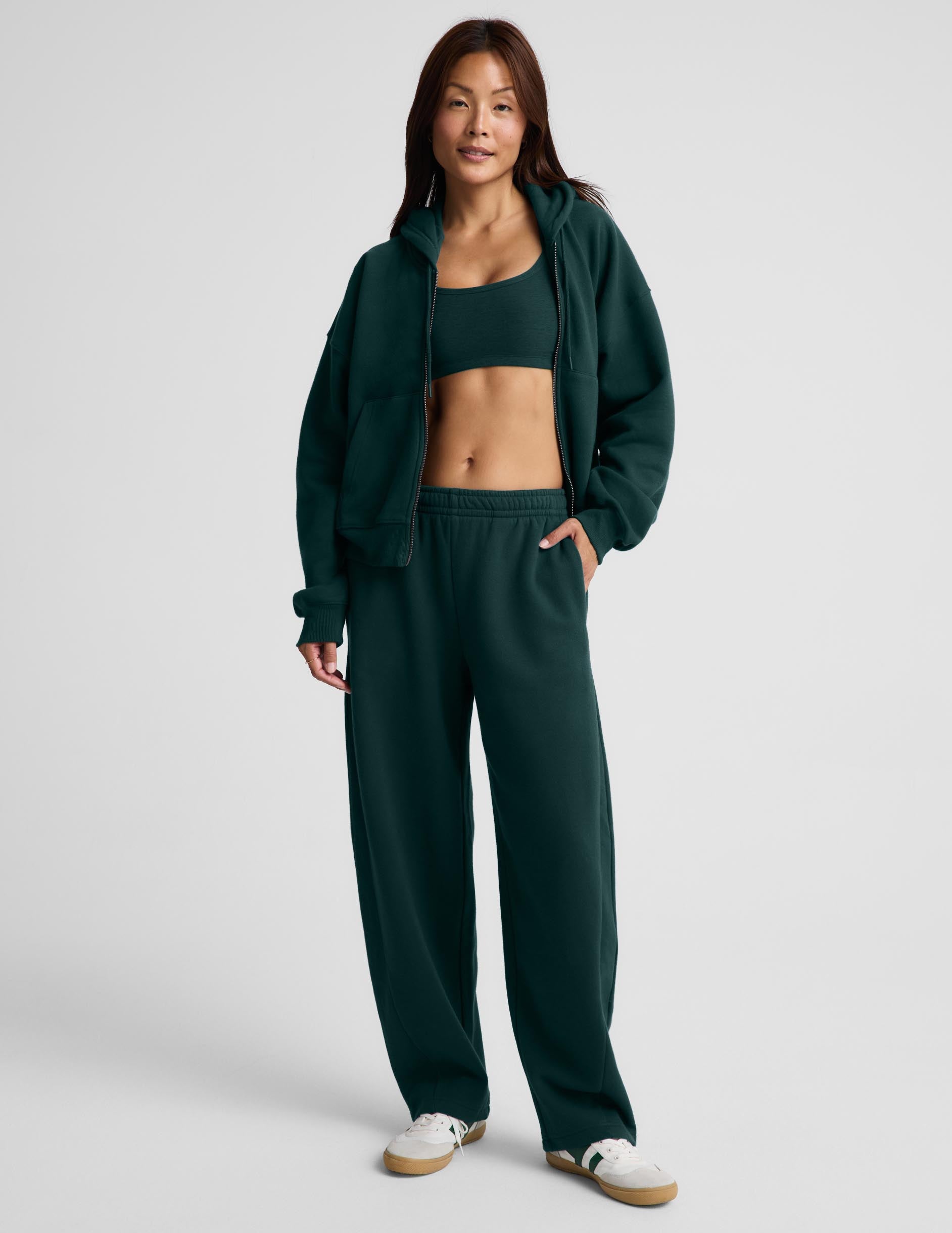 LuxeFleece 2.0™ Barrel Leg Sweatpant - Dark Ivy