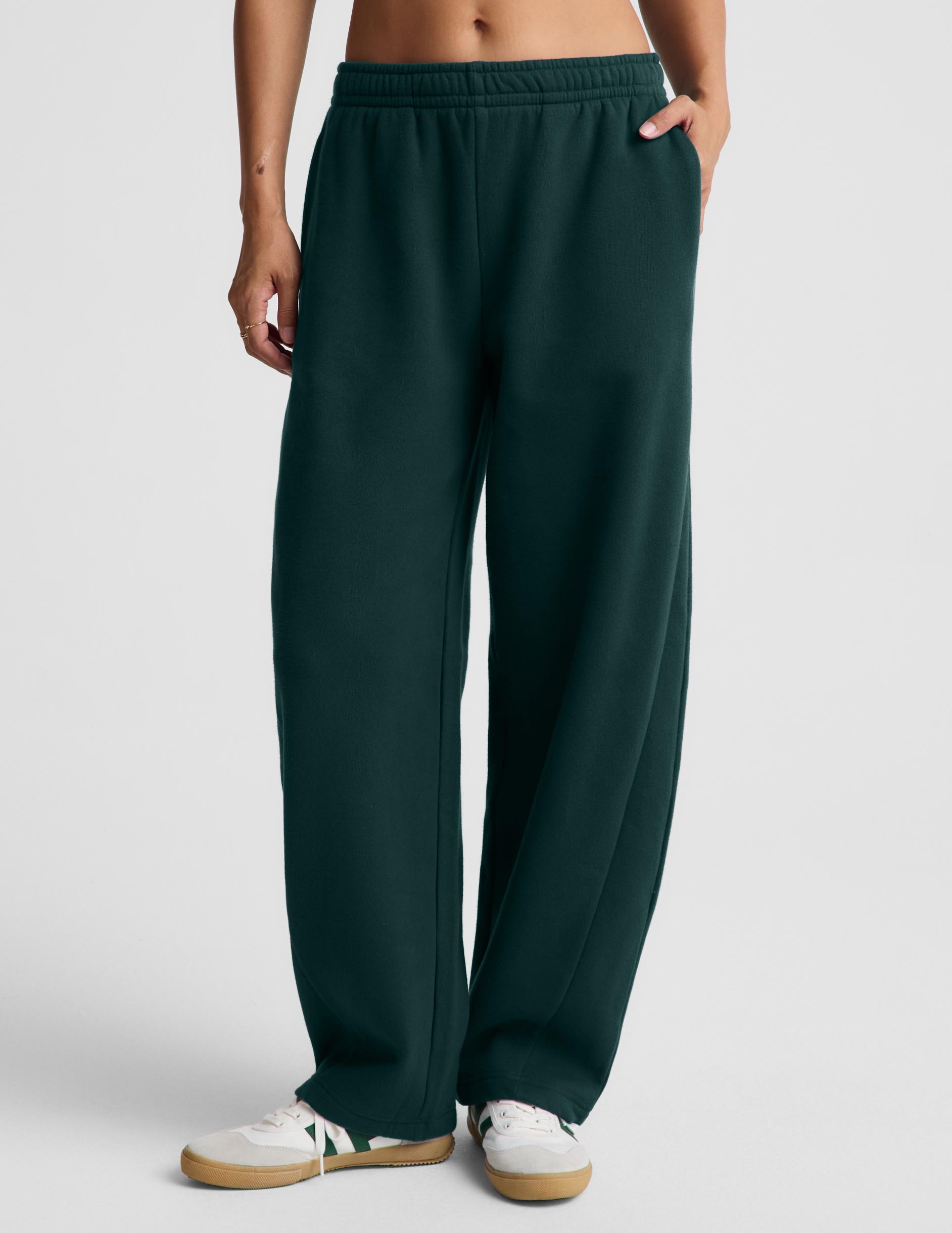 LuxeFleece 2.0™ Barrel Leg Sweatpant - Dark Ivy