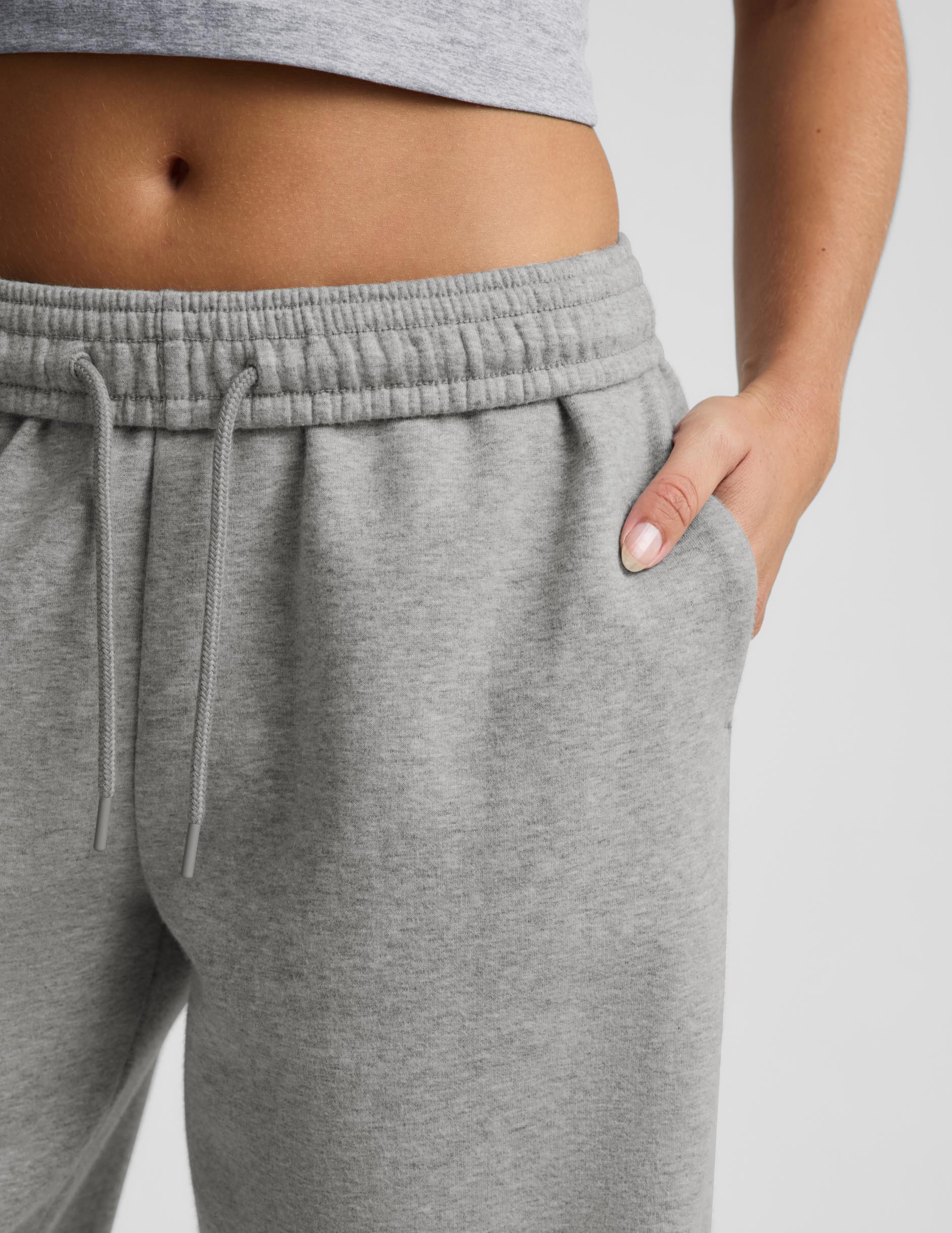 LuxeFleece 2.0™ Barrel Leg Sweatpant - Heather Gray