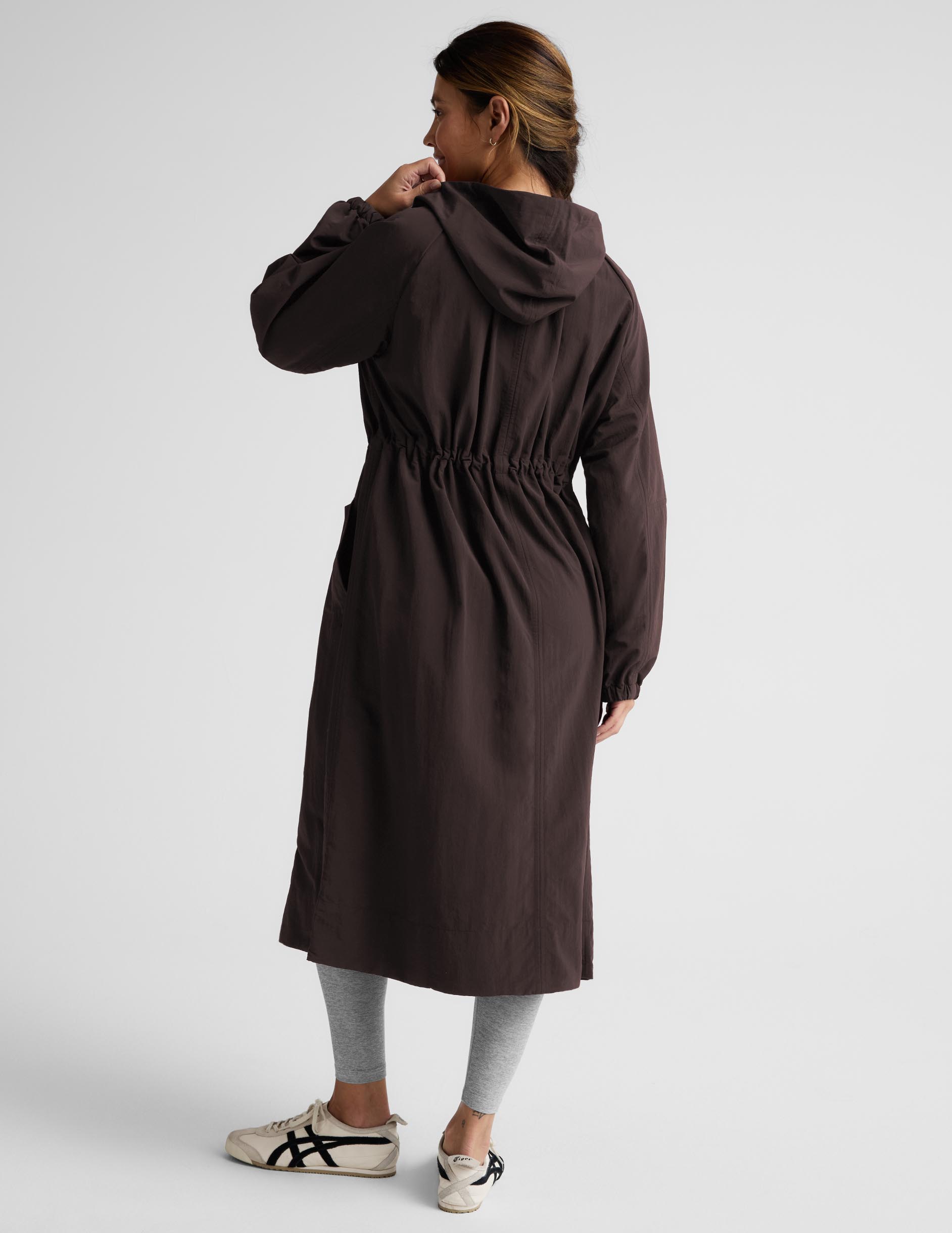En Route Long Jacket - Dark Chocolate