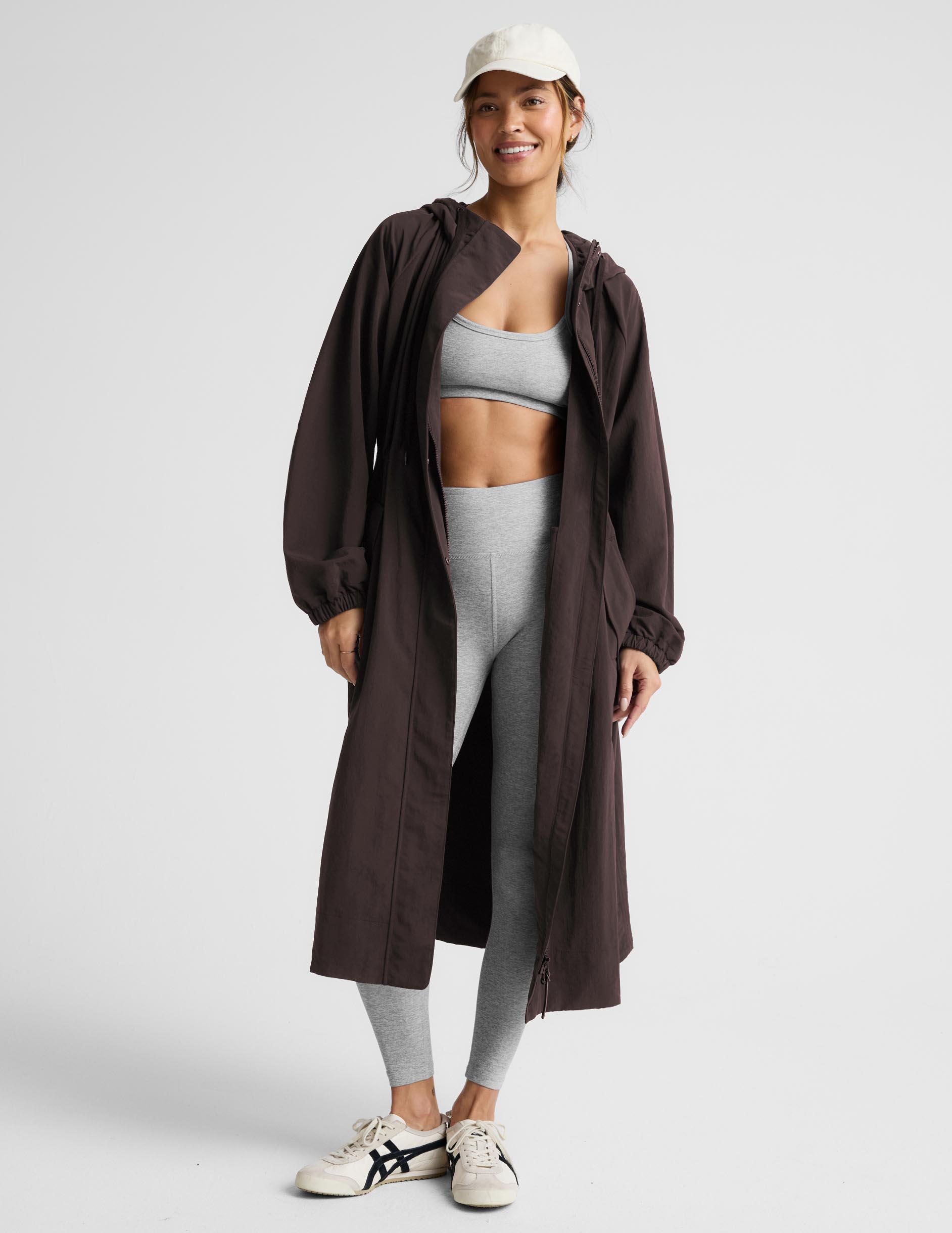 En Route Long Jacket - Dark Chocolate