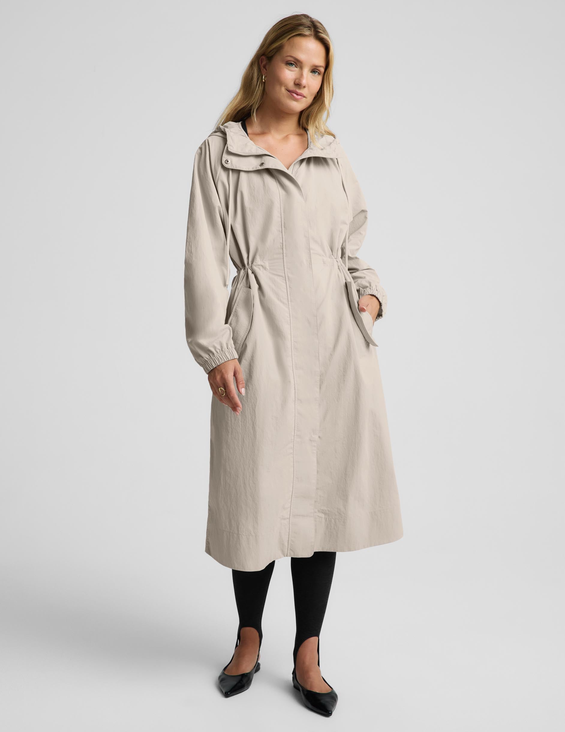 En Route Long Jacket - Riverbed